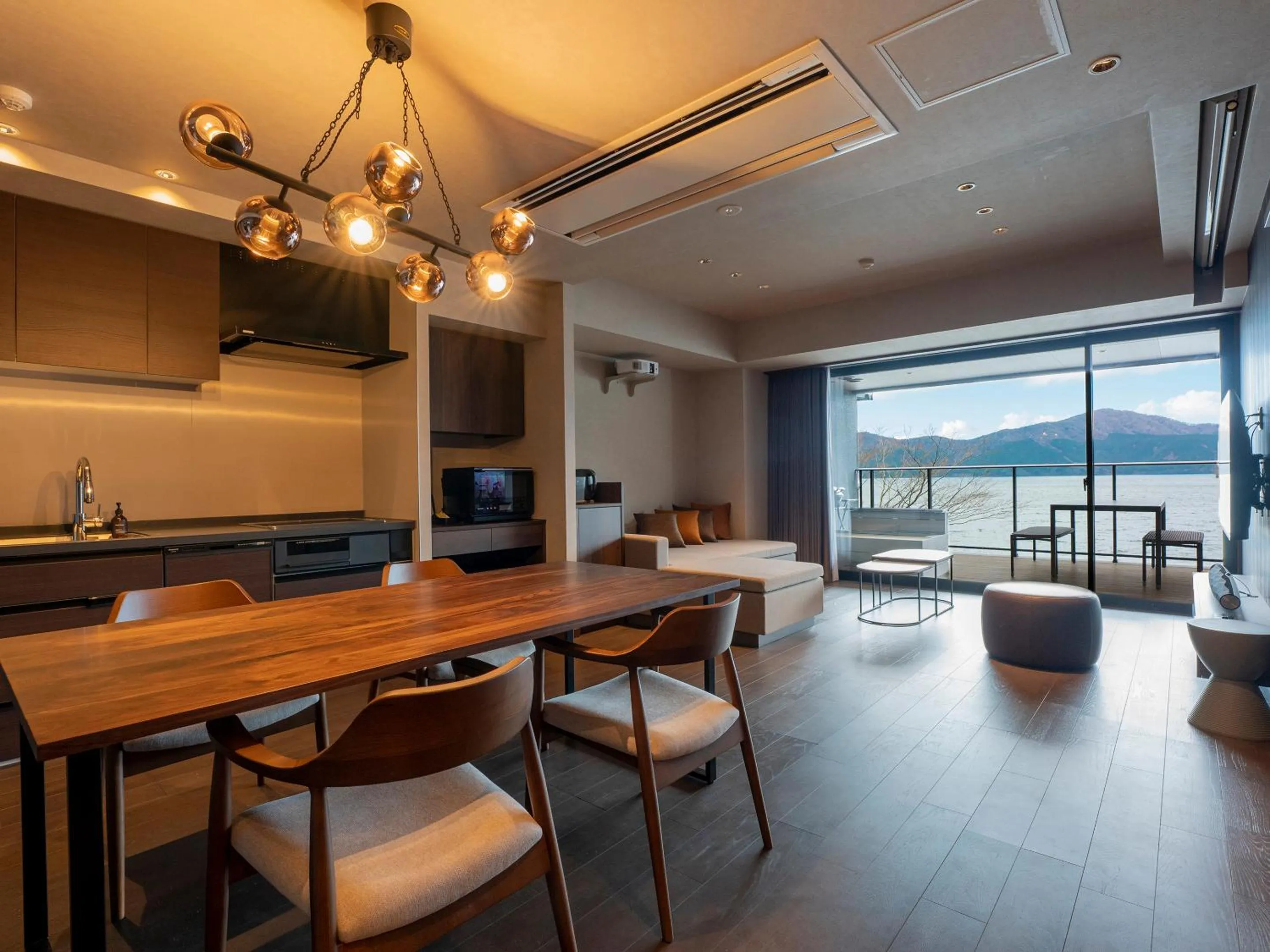 Living room in Rakuten STAY FUJIMI TERRACE Hakone Ashinoko