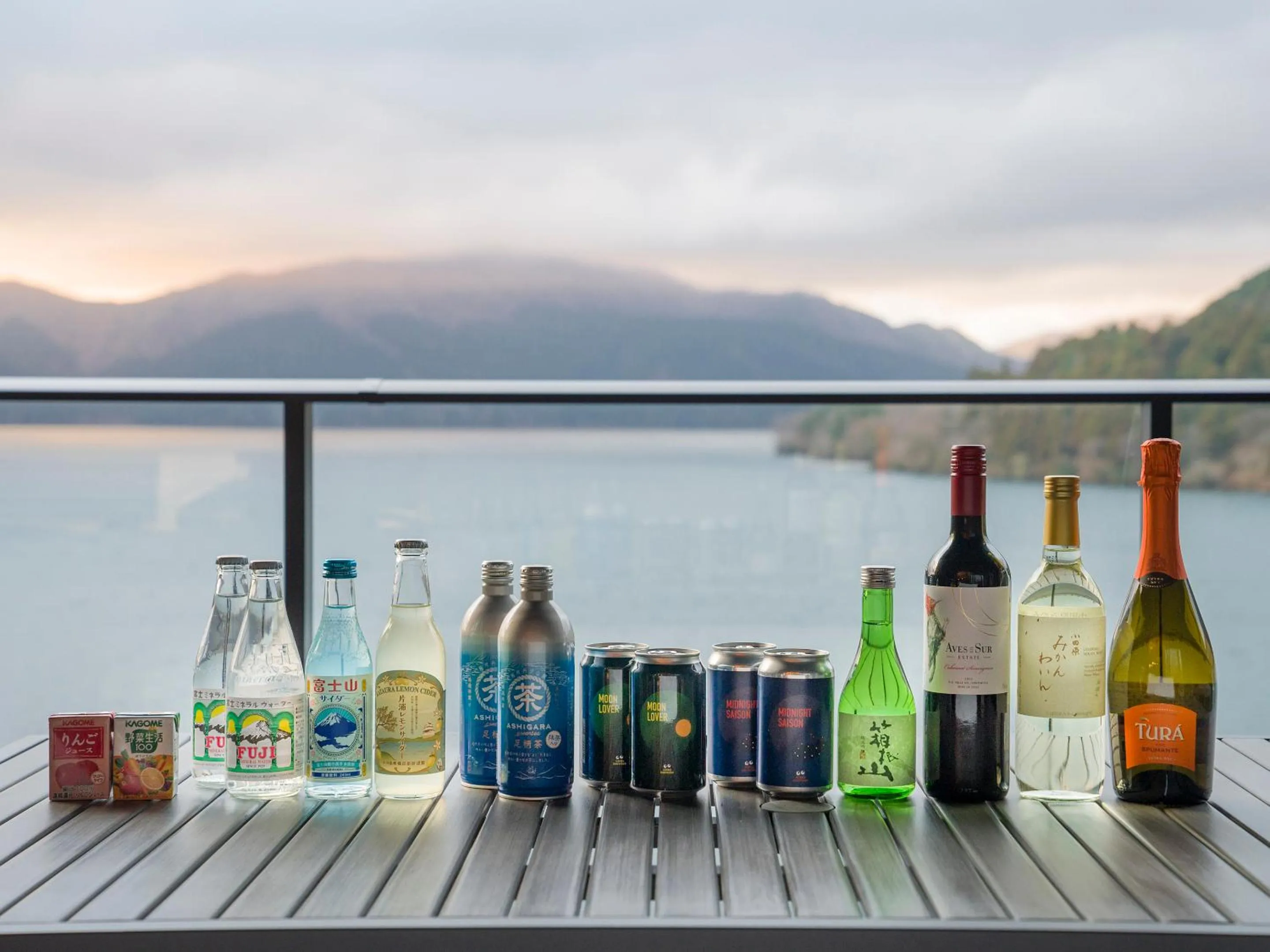 Drinks in Rakuten STAY FUJIMI TERRACE Hakone Ashinoko
