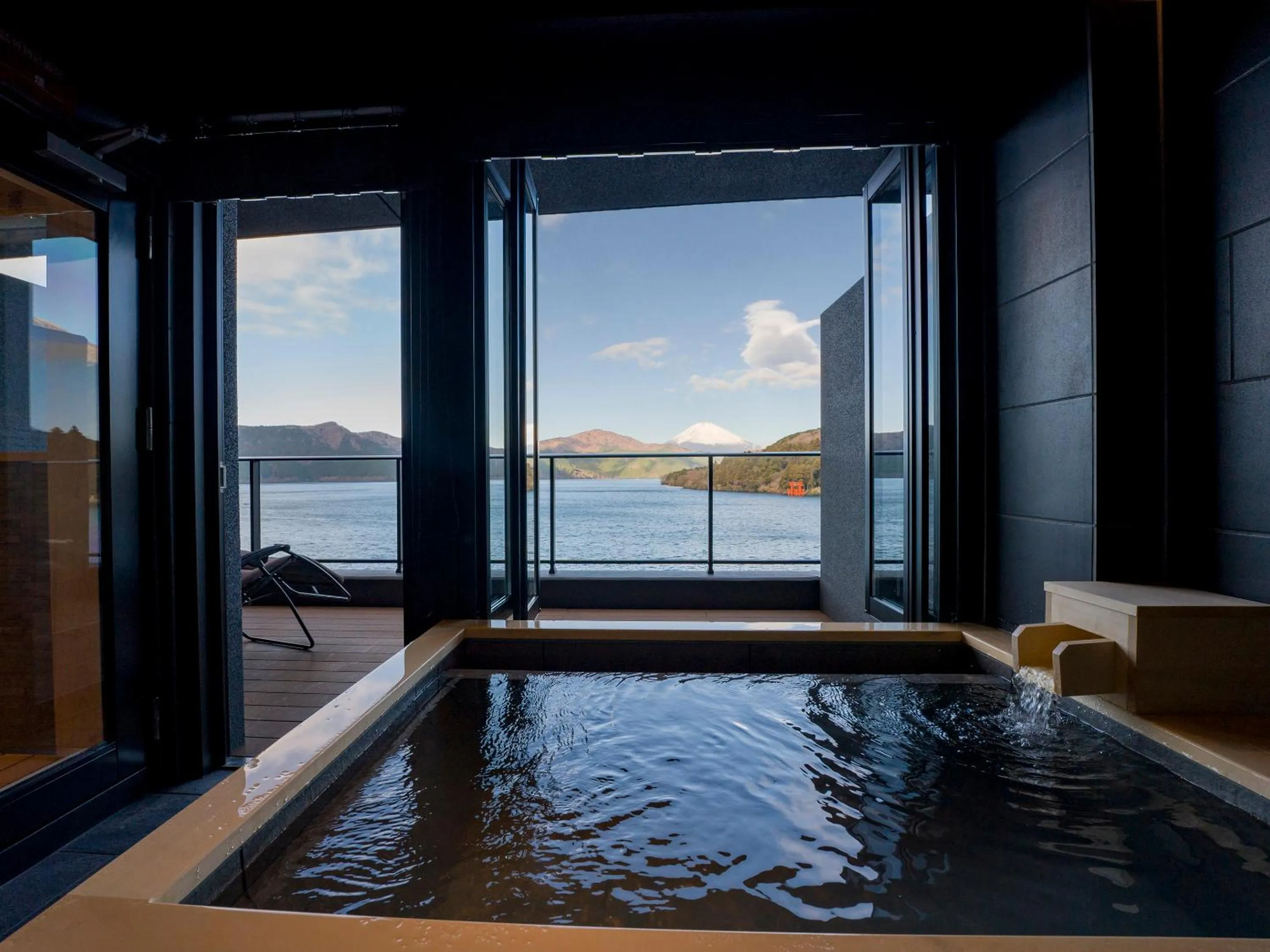 Hot Spring Bath in Rakuten STAY FUJIMI TERRACE Hakone Ashinoko