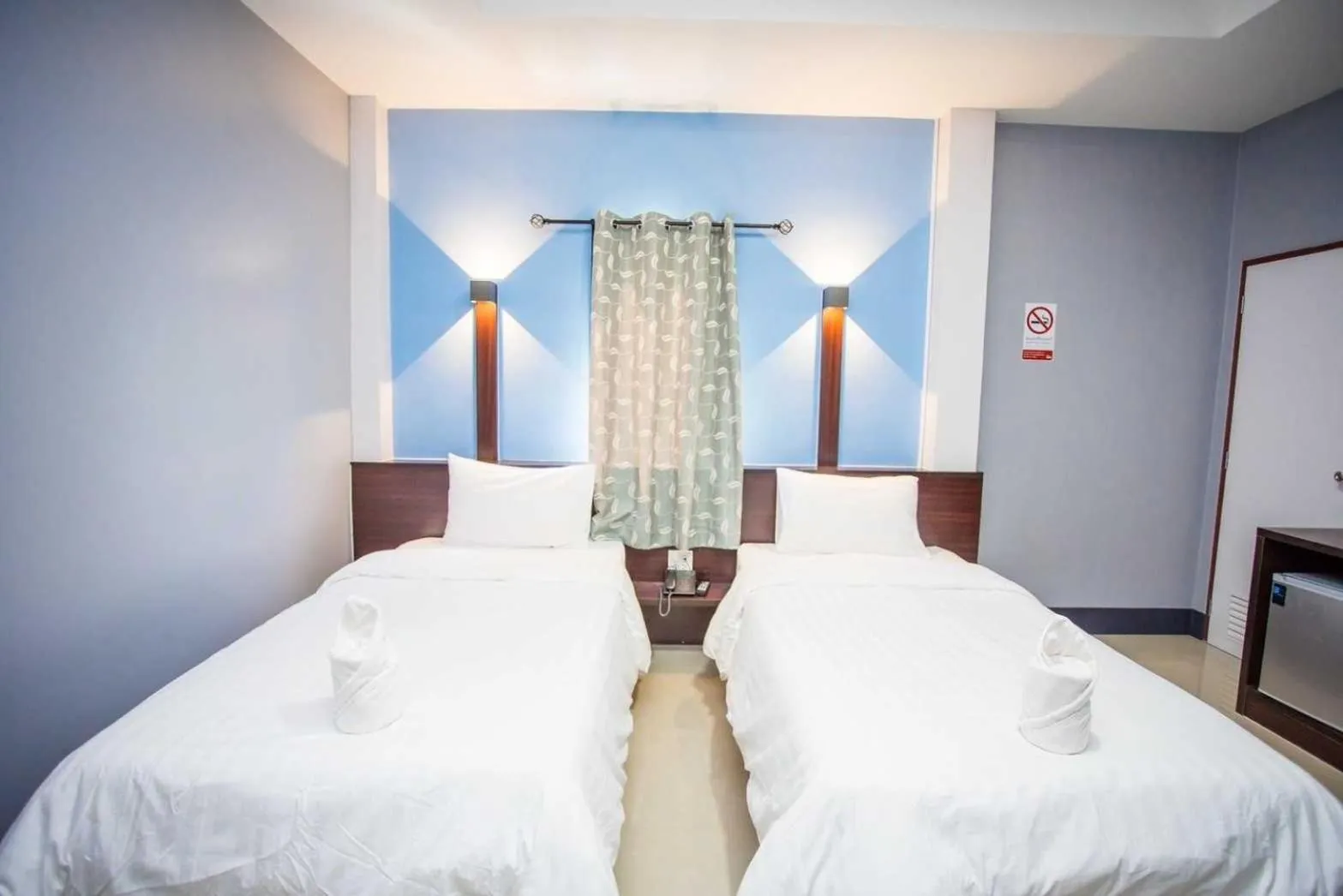 Bedroom, Bed in Nakarin Hotel