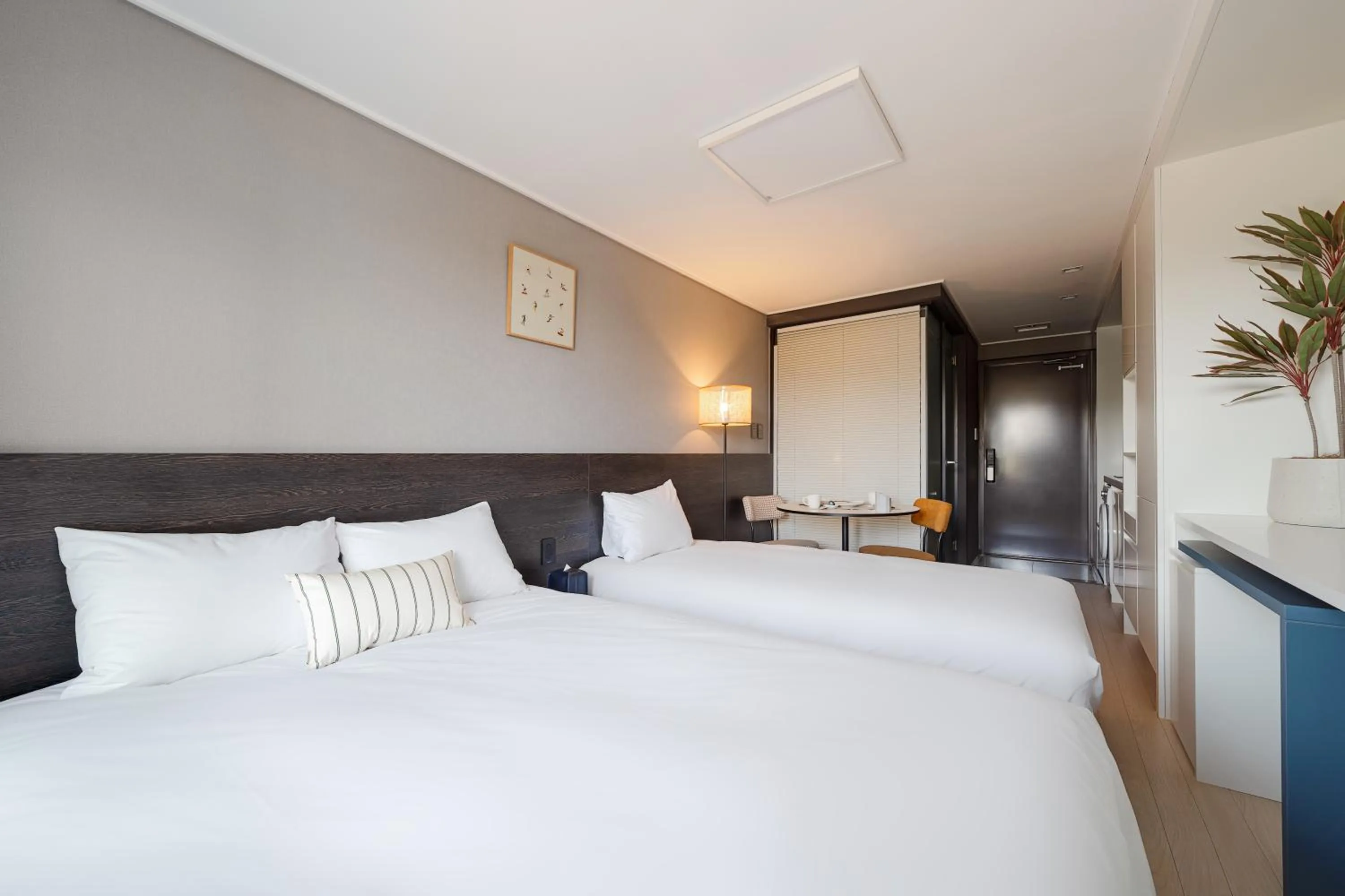 Bed in Urbanstay Sokcho Beach AB