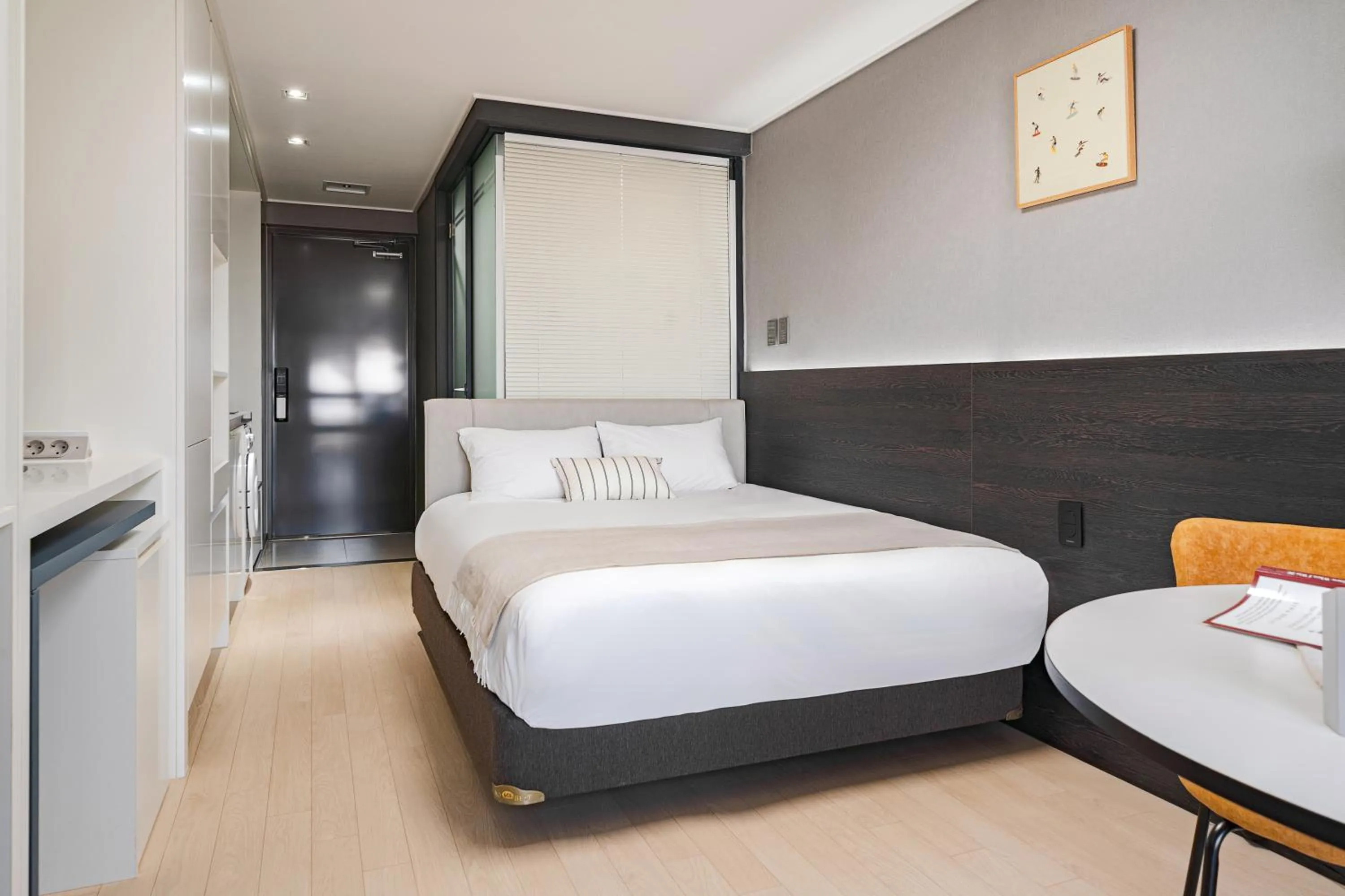 Bed in Urbanstay Sokcho Beach AB