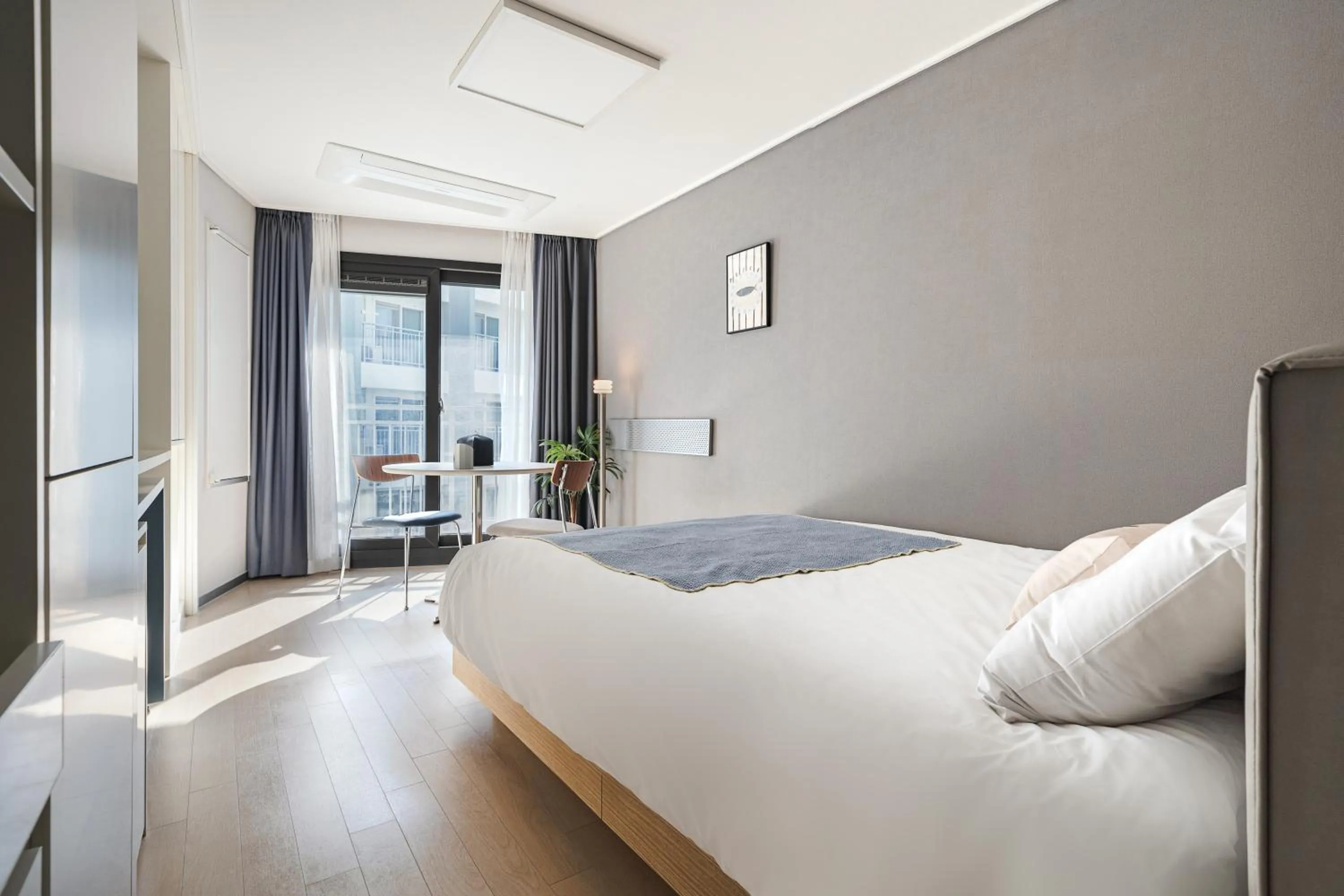 Bed in Urbanstay Sokcho Beach AB