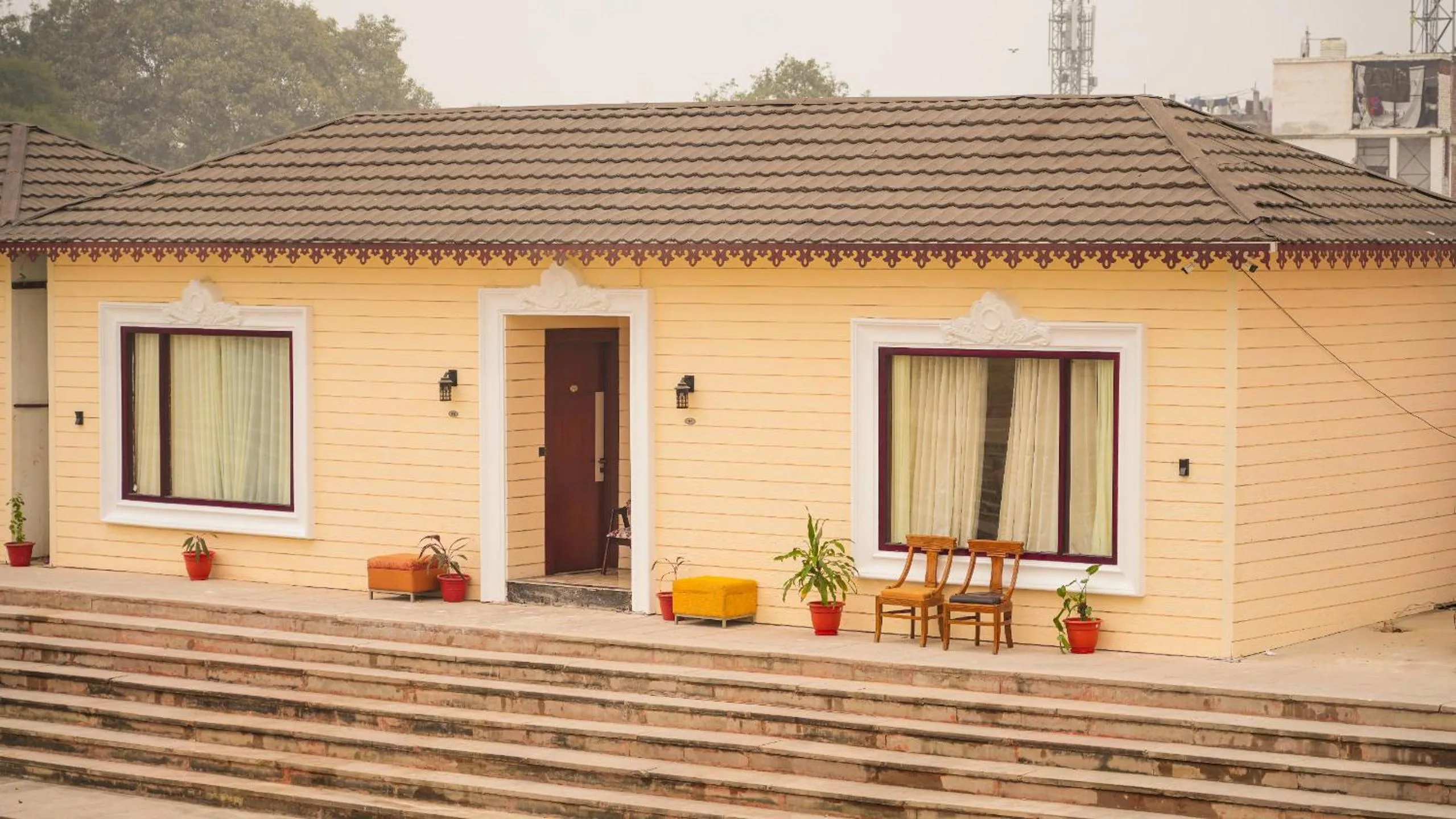Property building in Ayodhya haat Luxury Cottages
