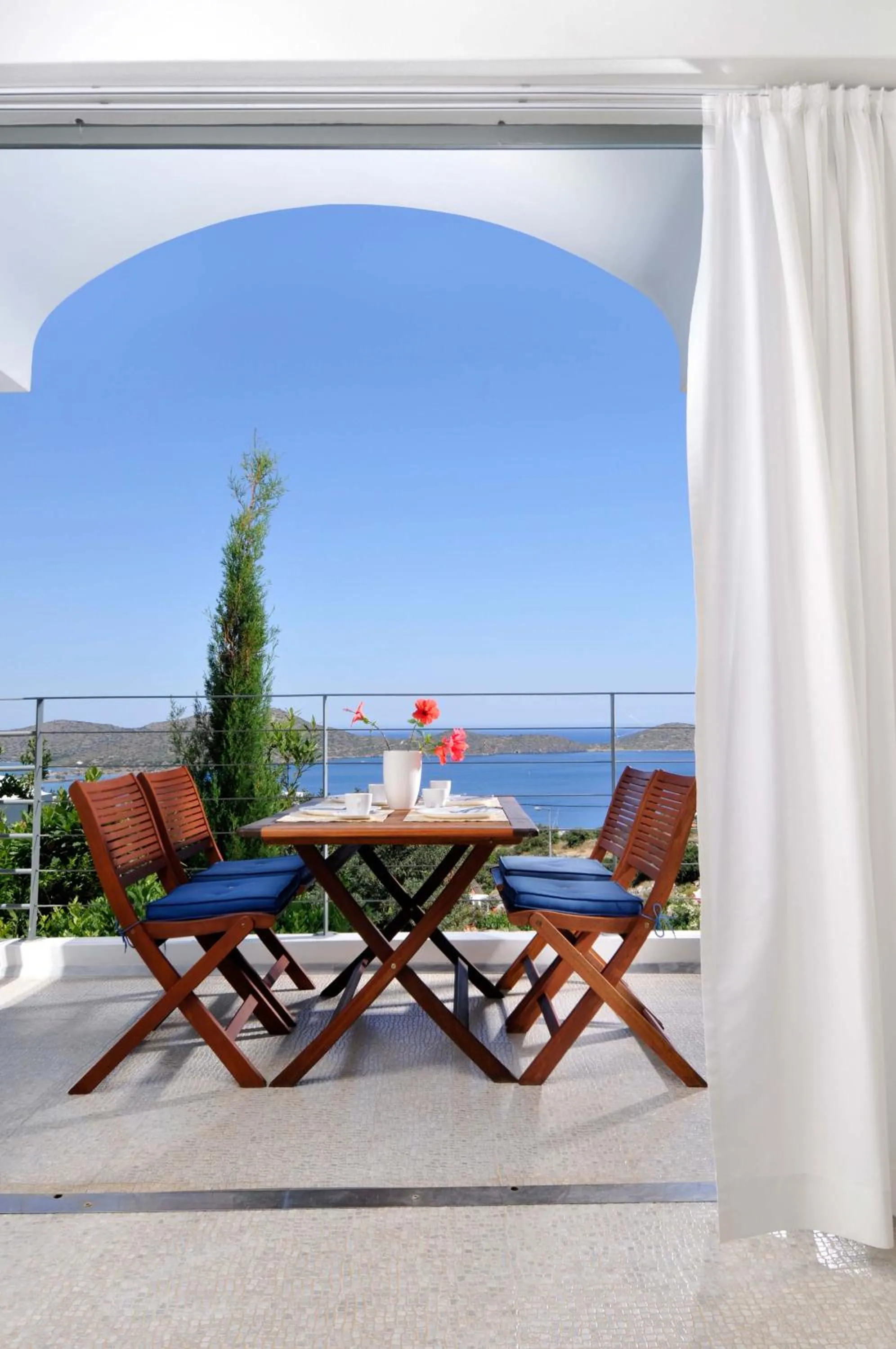 Balcony/Terrace in Elounda Living Residences
