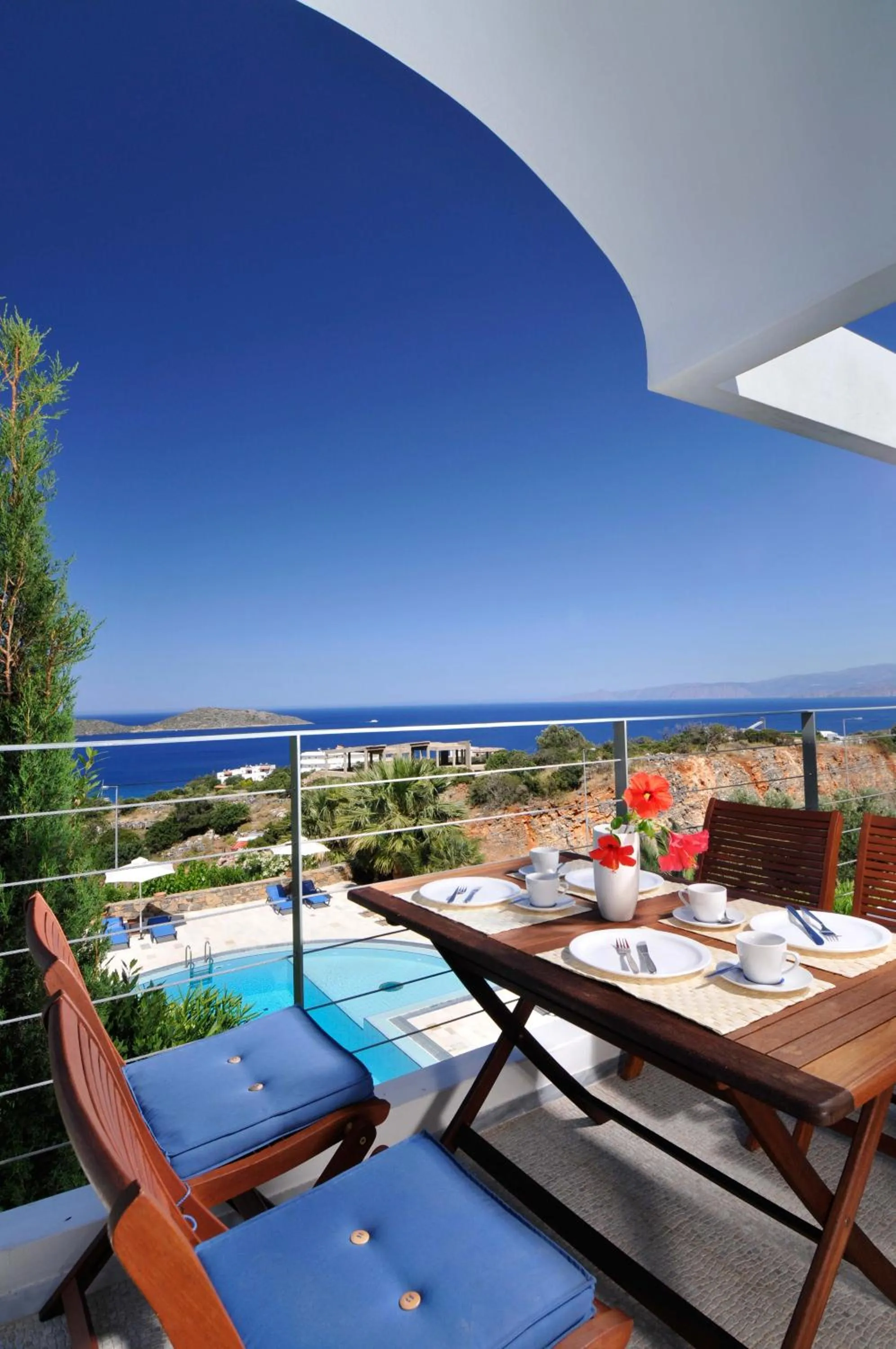View (from property/room) in Elounda Living Residences
