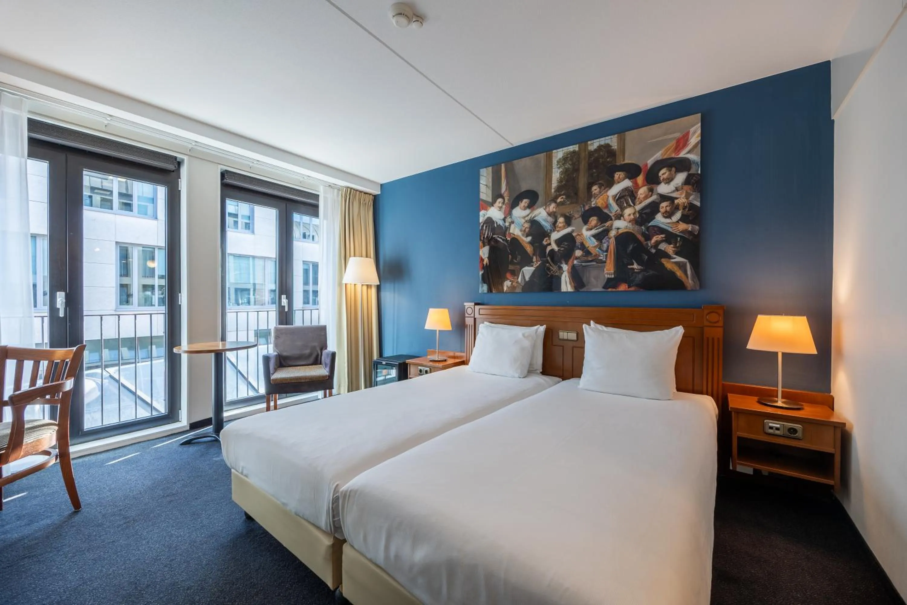 Bedroom, Bed in Amrâth Grand Hotel Frans Hals