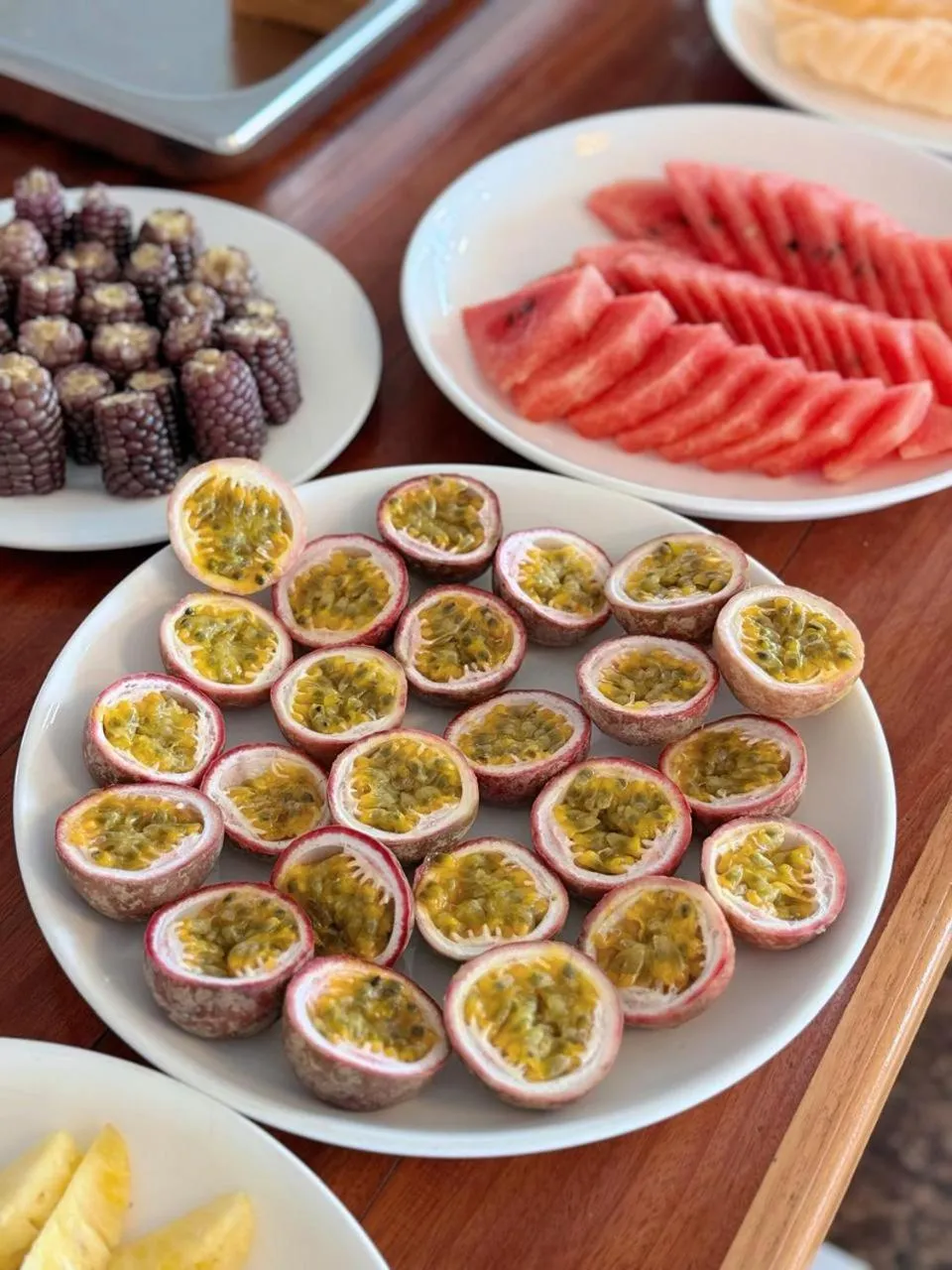 Breakfast in Vangvieng Sisavang Mountain View Hotel