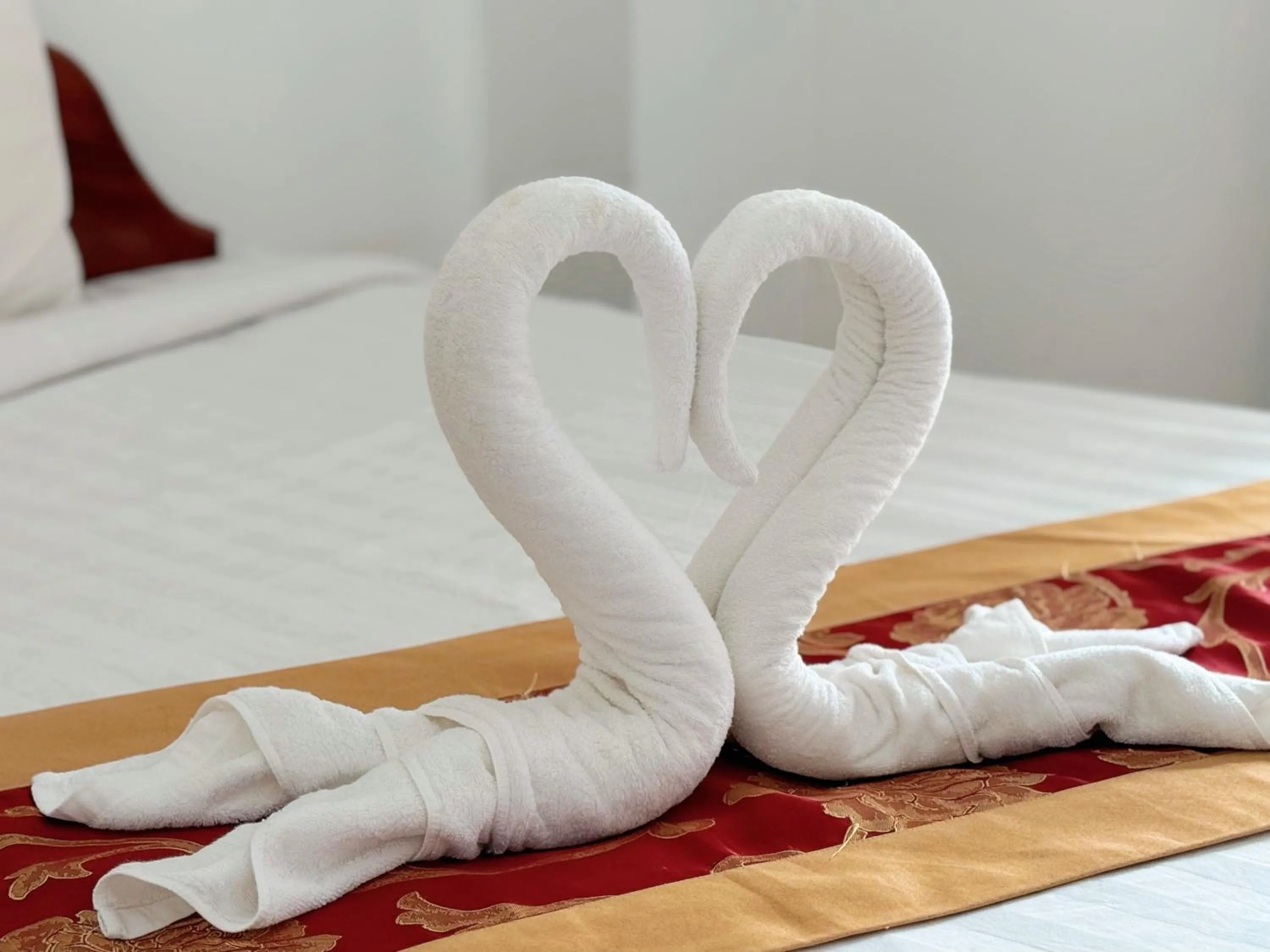 Photo of the whole room, Bed in Vangvieng Sisavang Mountain View Hotel