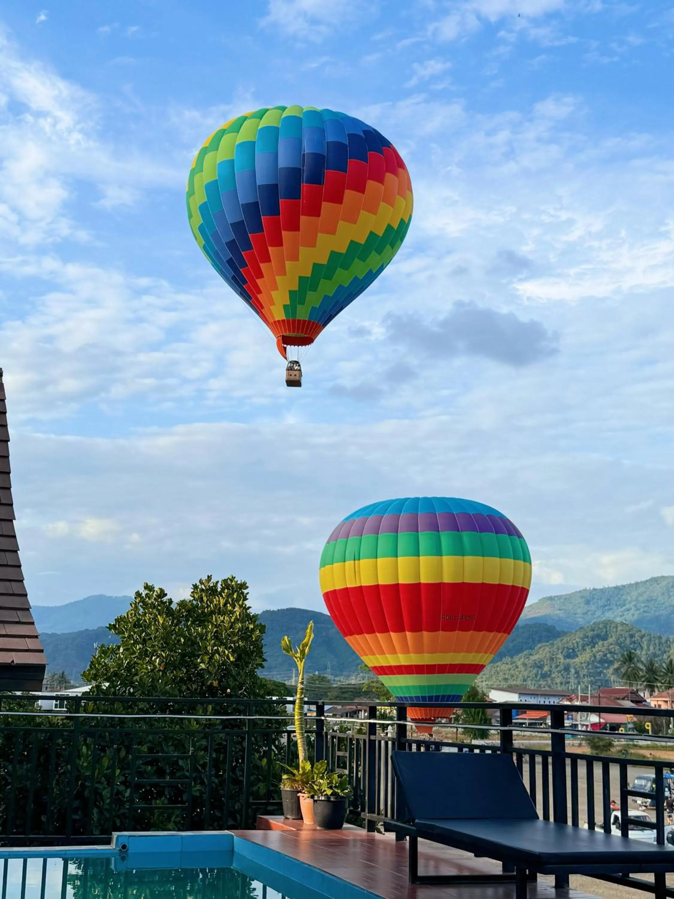 Natural landscape in Vangvieng Sisavang Mountain View Hotel