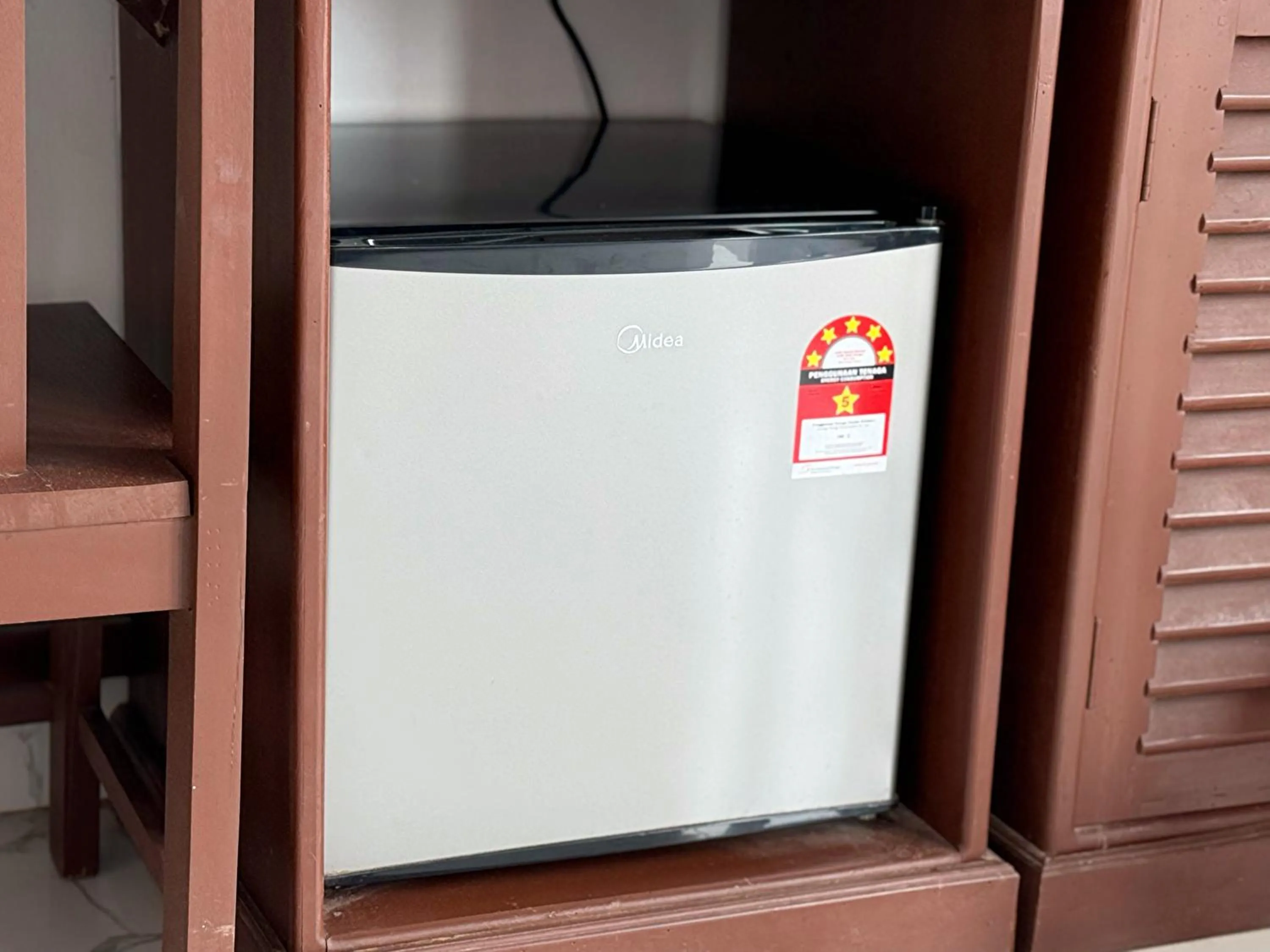 Kitchen or kitchenette in Vangvieng Sisavang Mountain View Hotel