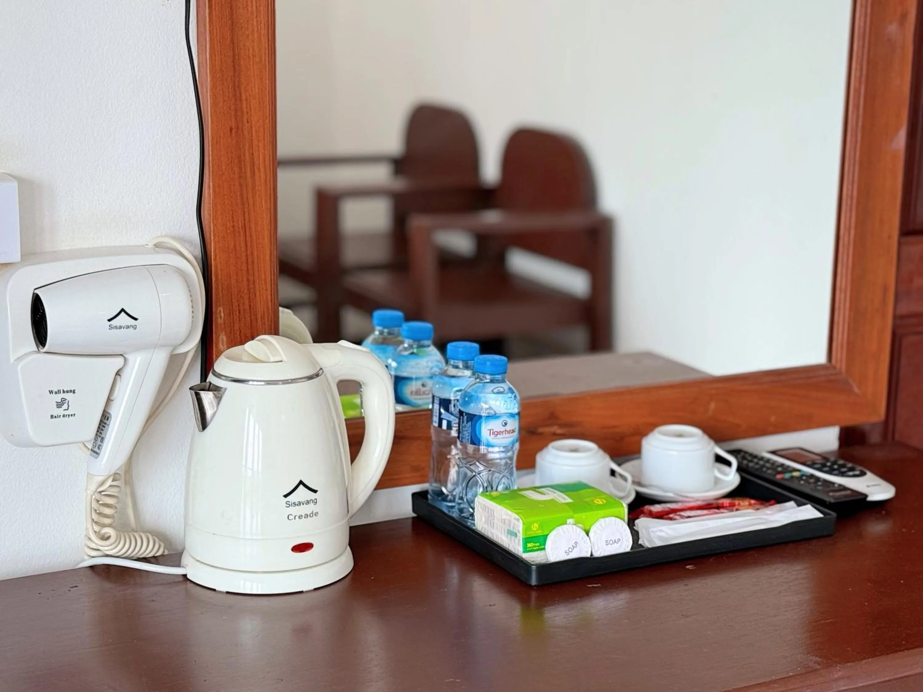 Coffee/tea facilities in Vangvieng Sisavang Mountain View Hotel