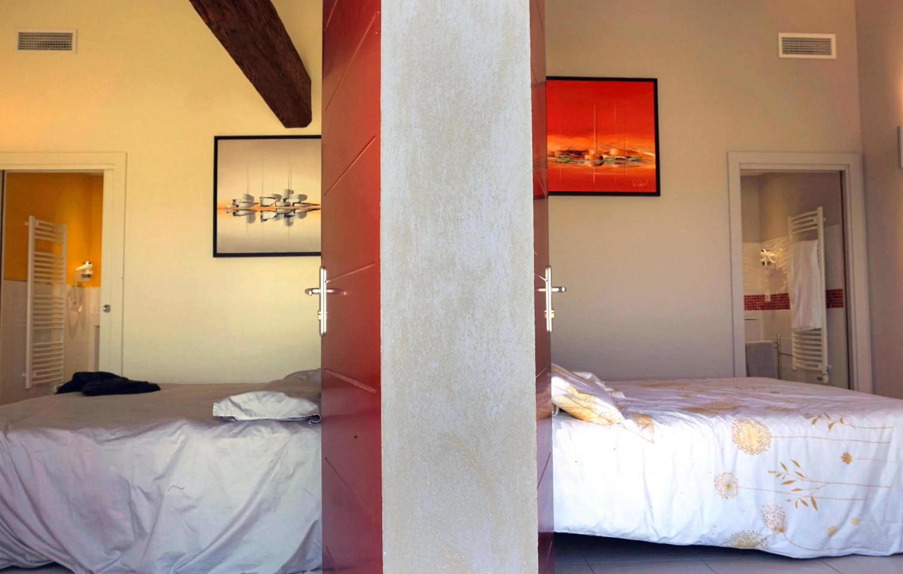 Bed in Les Chambres de Montplaisir