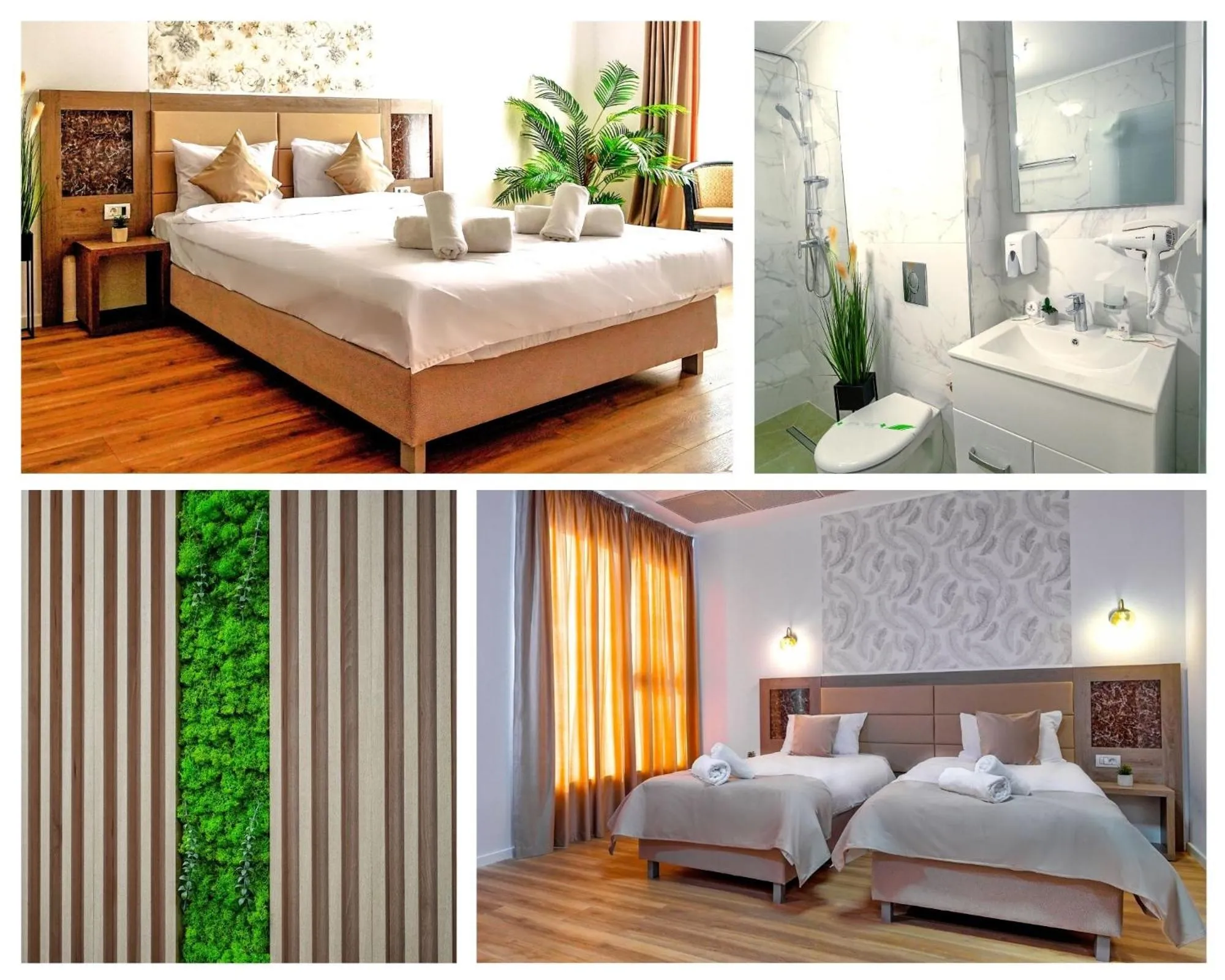 Bed in Sir Fundeni Hotel