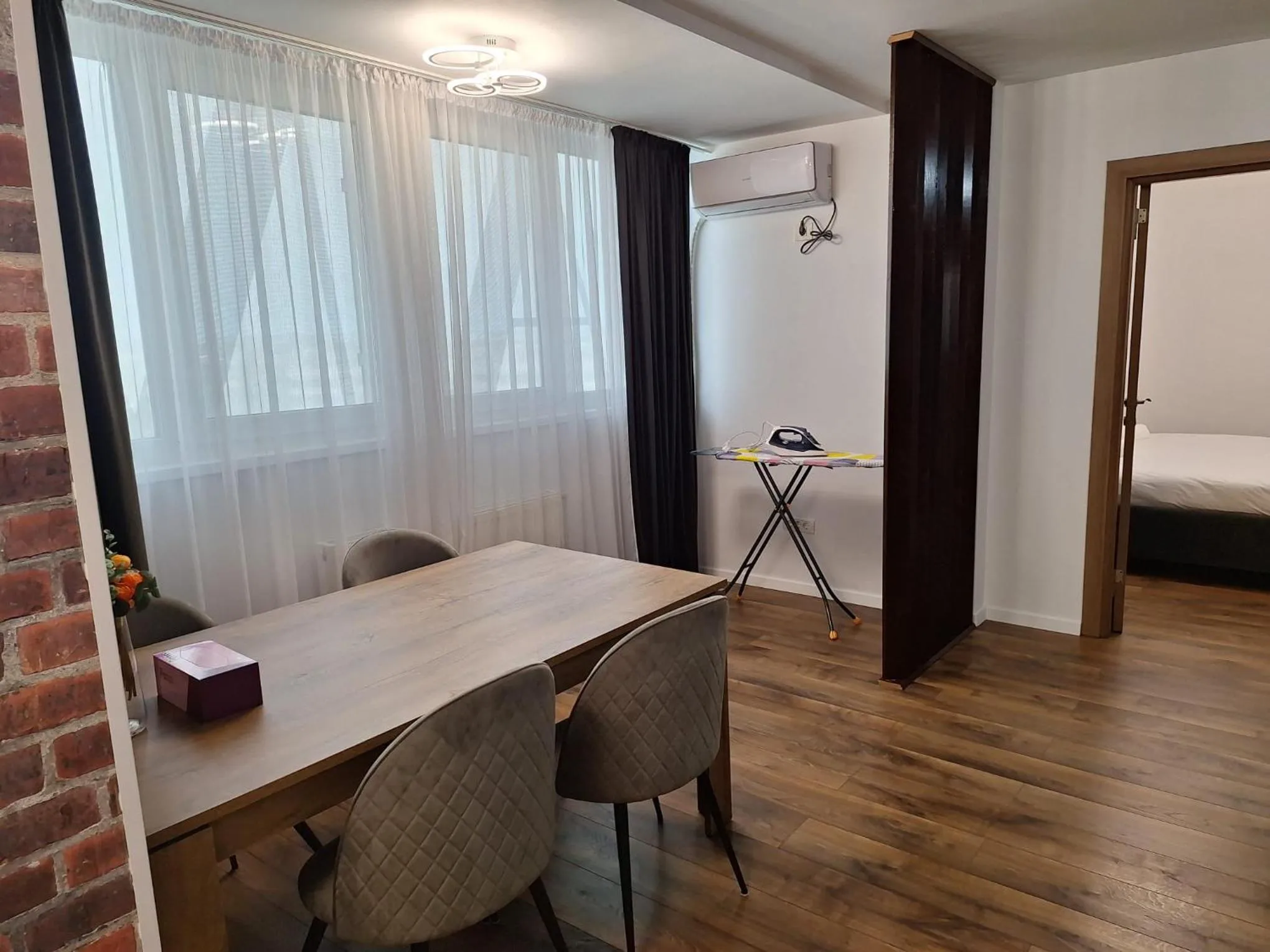 Bed in Sir Fundeni Hotel