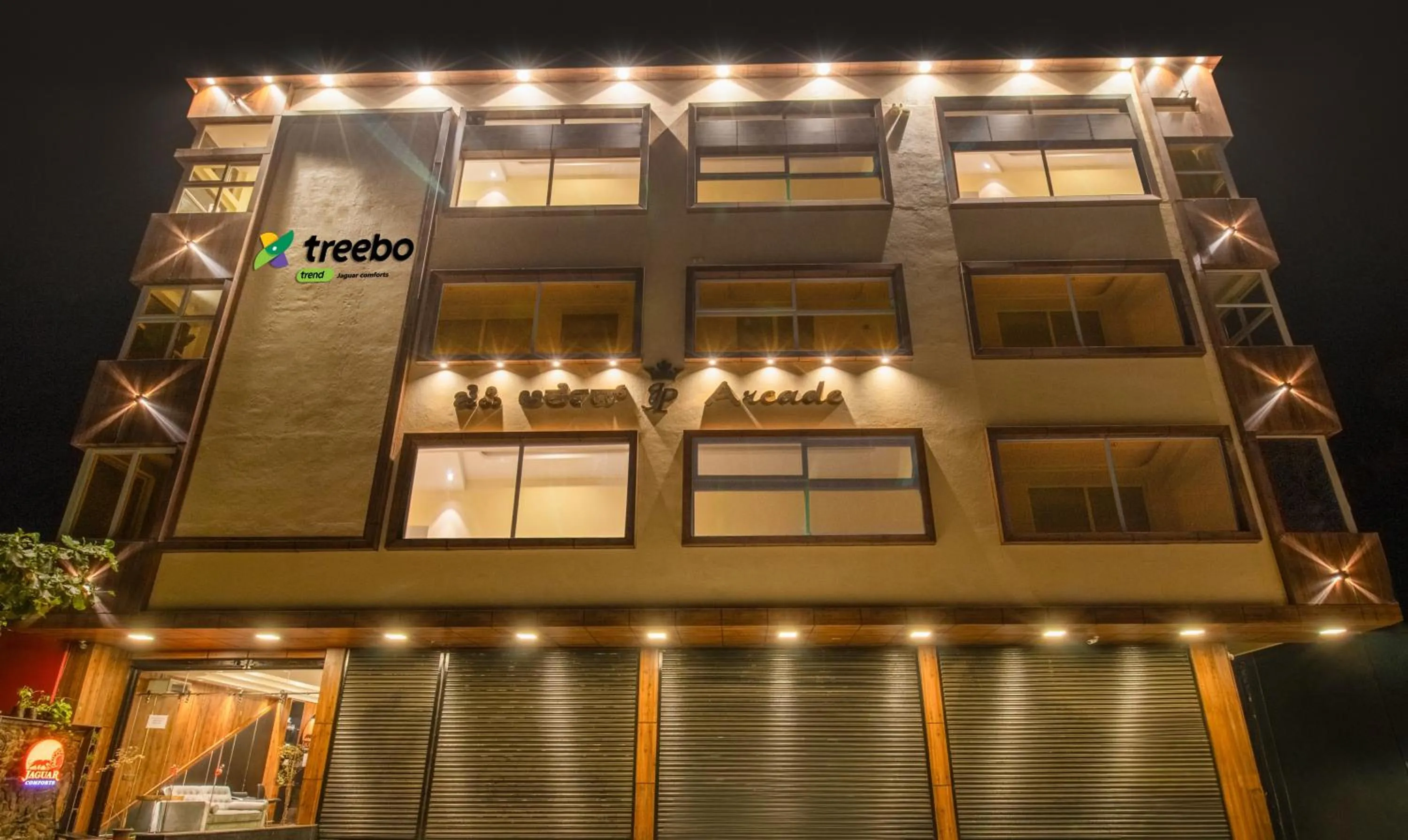 Facade/entrance in Treebo Jaguar Comforts, 3 Kms From Mahatma Gandhi Park