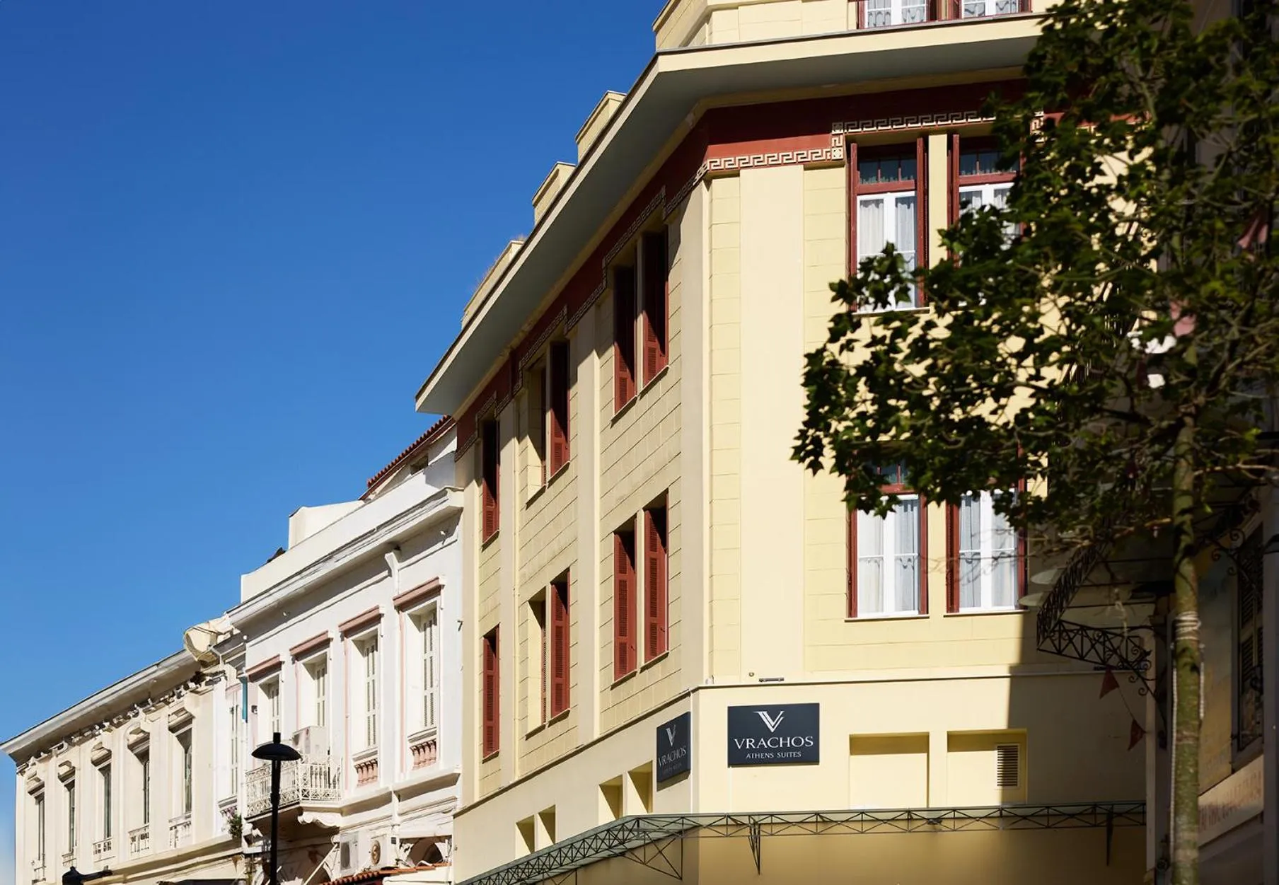 Property building in Vrachos Athens Suites