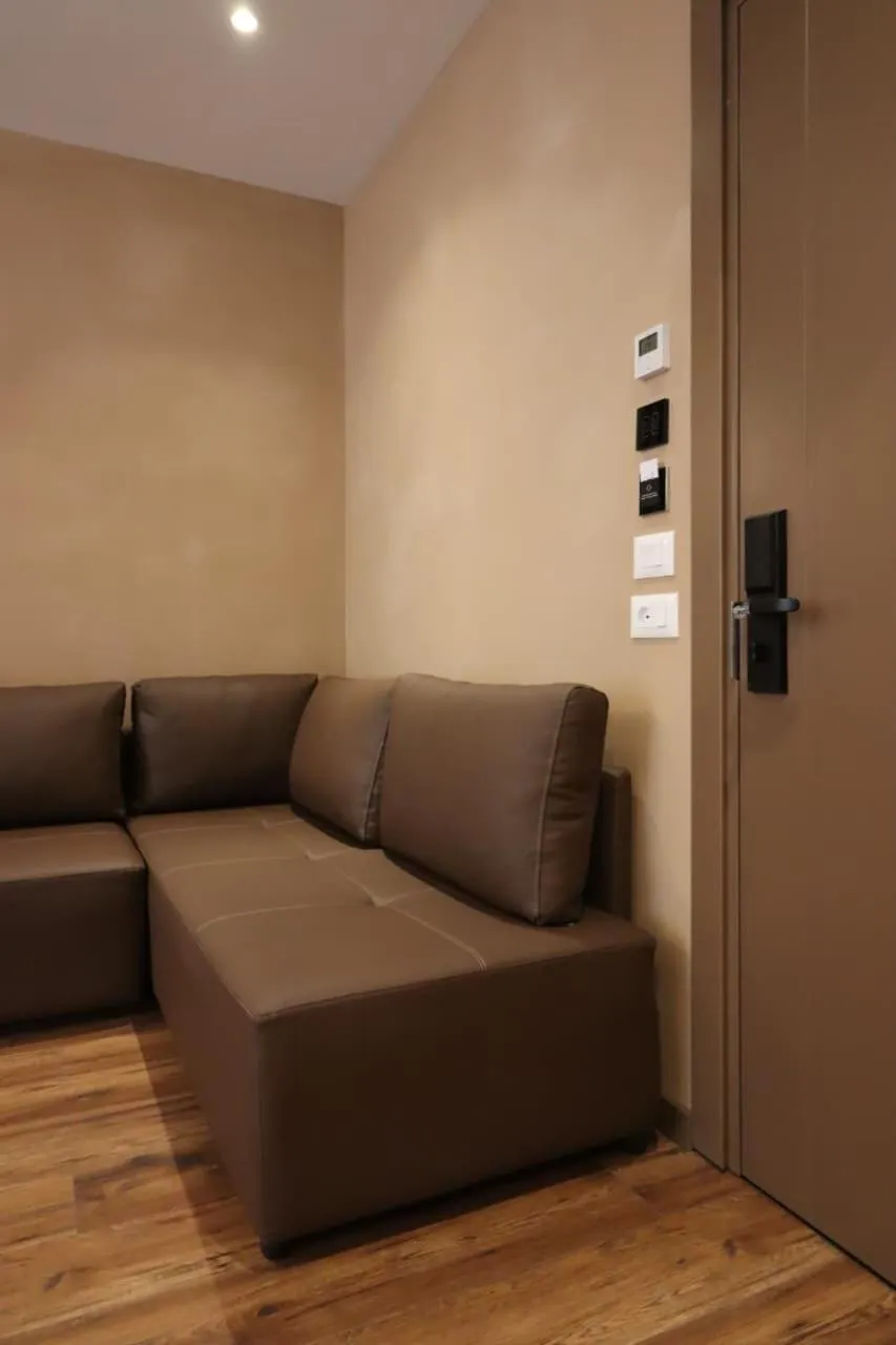 Seating area in Garden Boutique Hotel