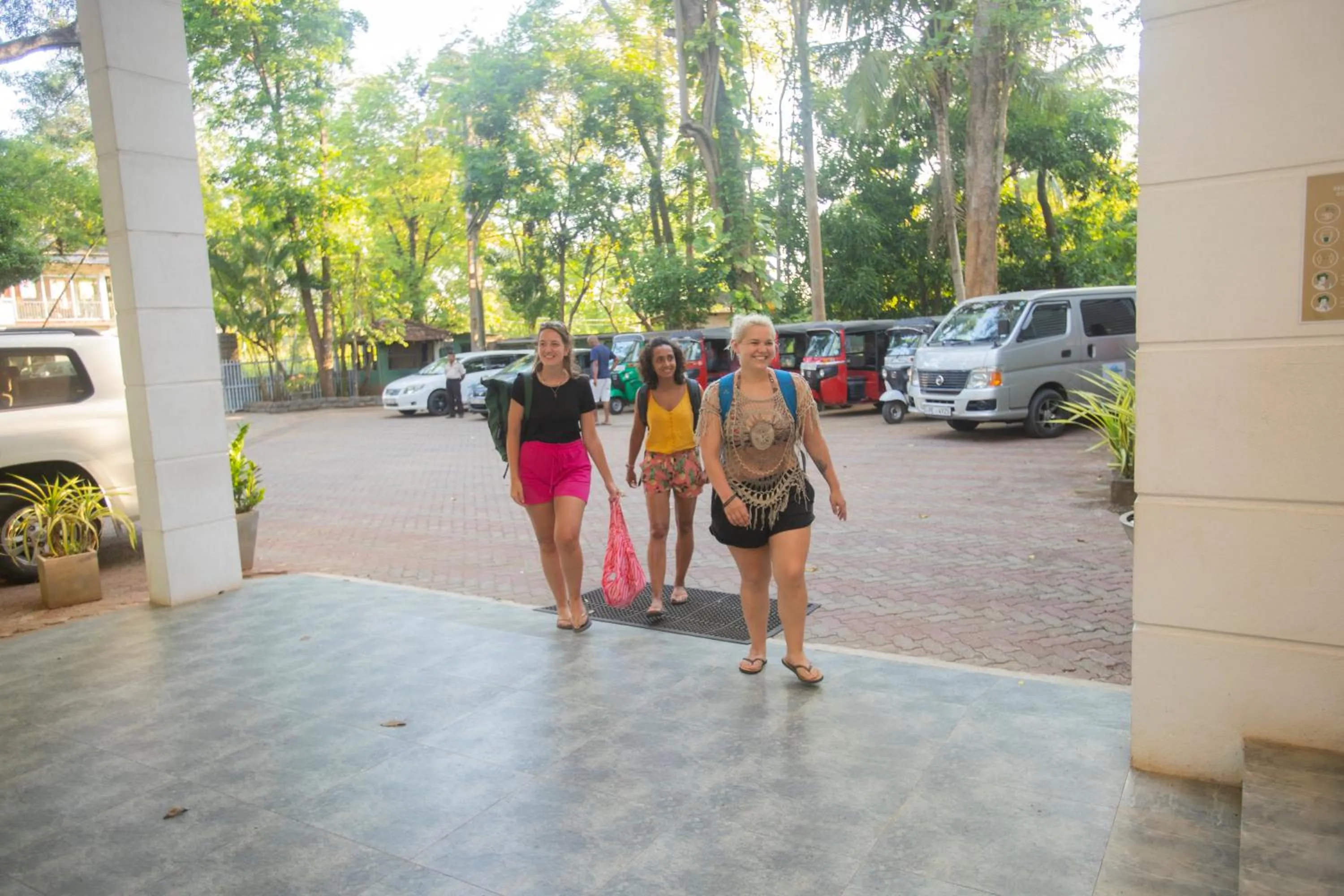 People in Hotel Eden Garden