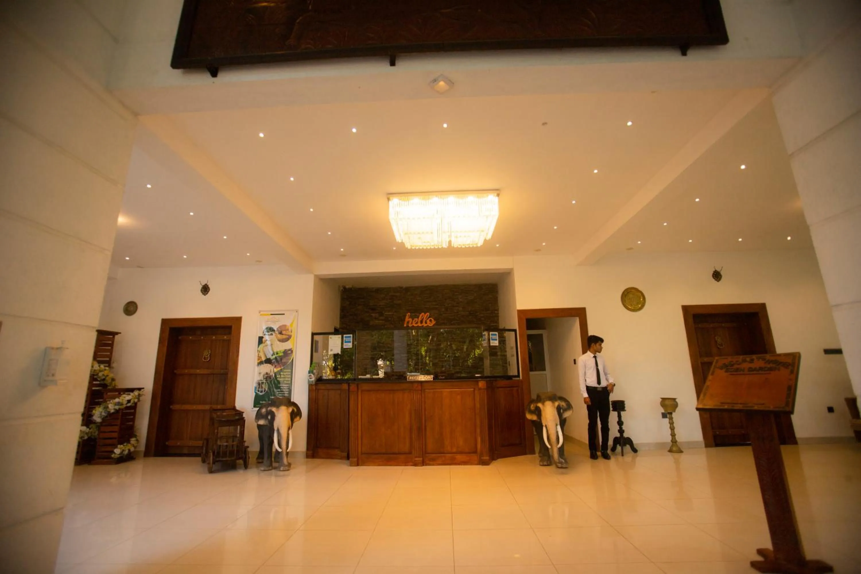 Lobby or reception in Hotel Eden Garden