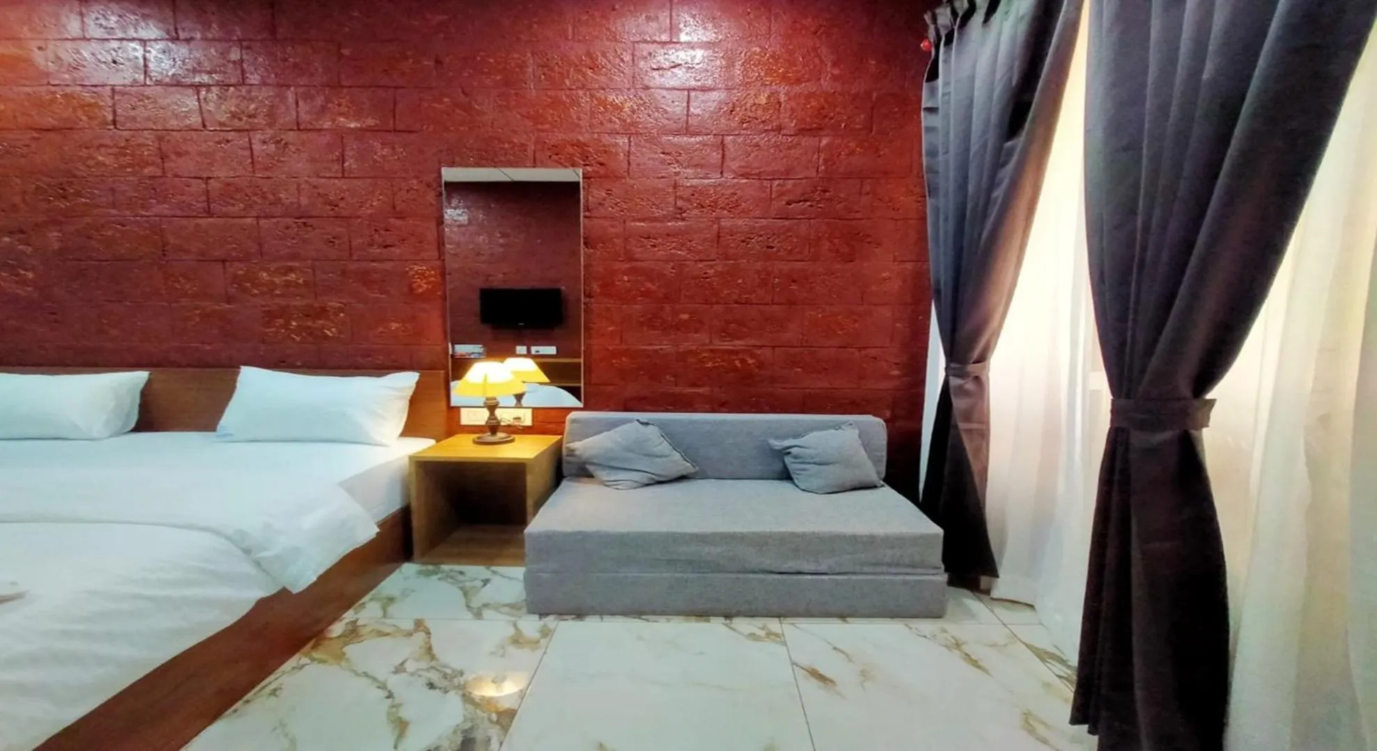 Bedroom, Bed in West Coast Gokarna