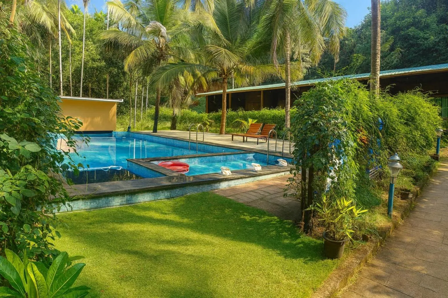 Swimming pool in West Coast Gokarna