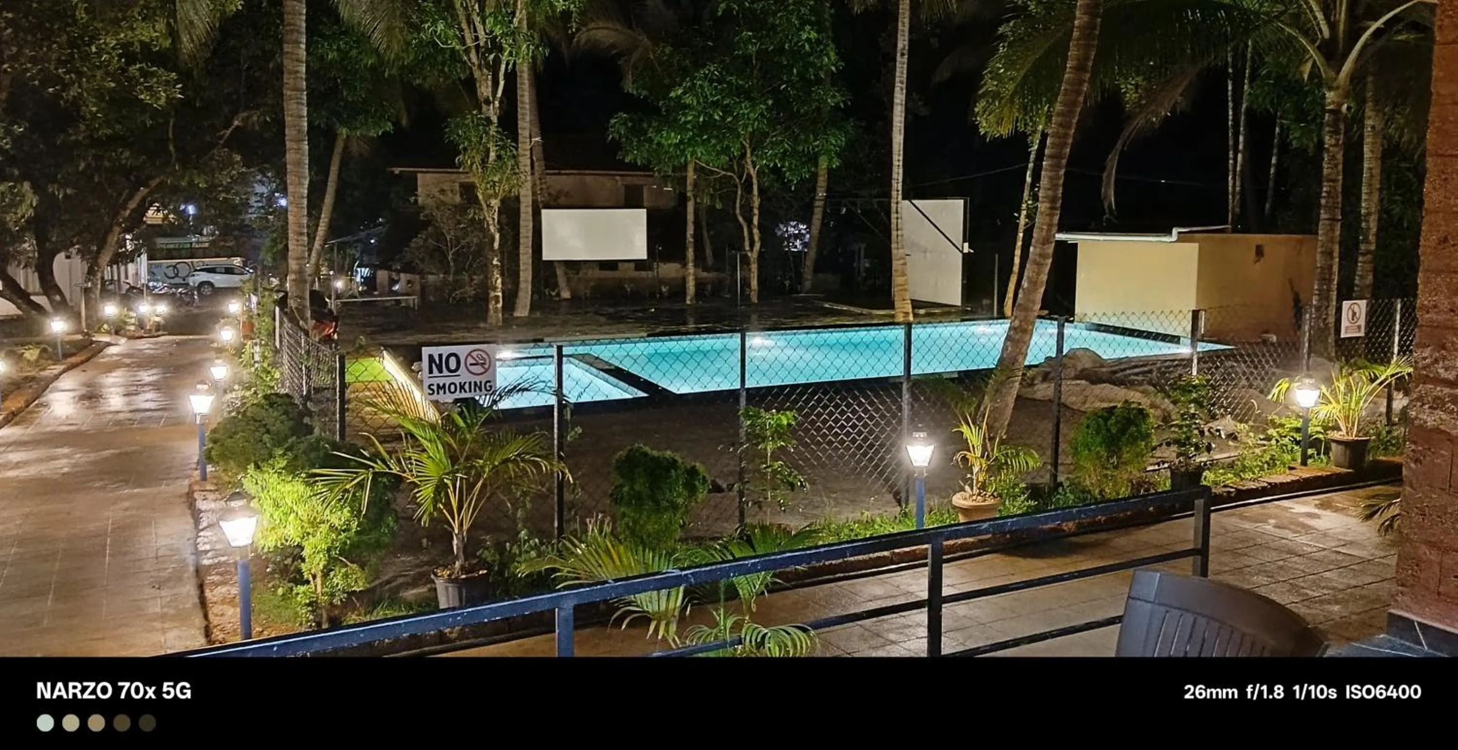 Swimming pool in West Coast Gokarna