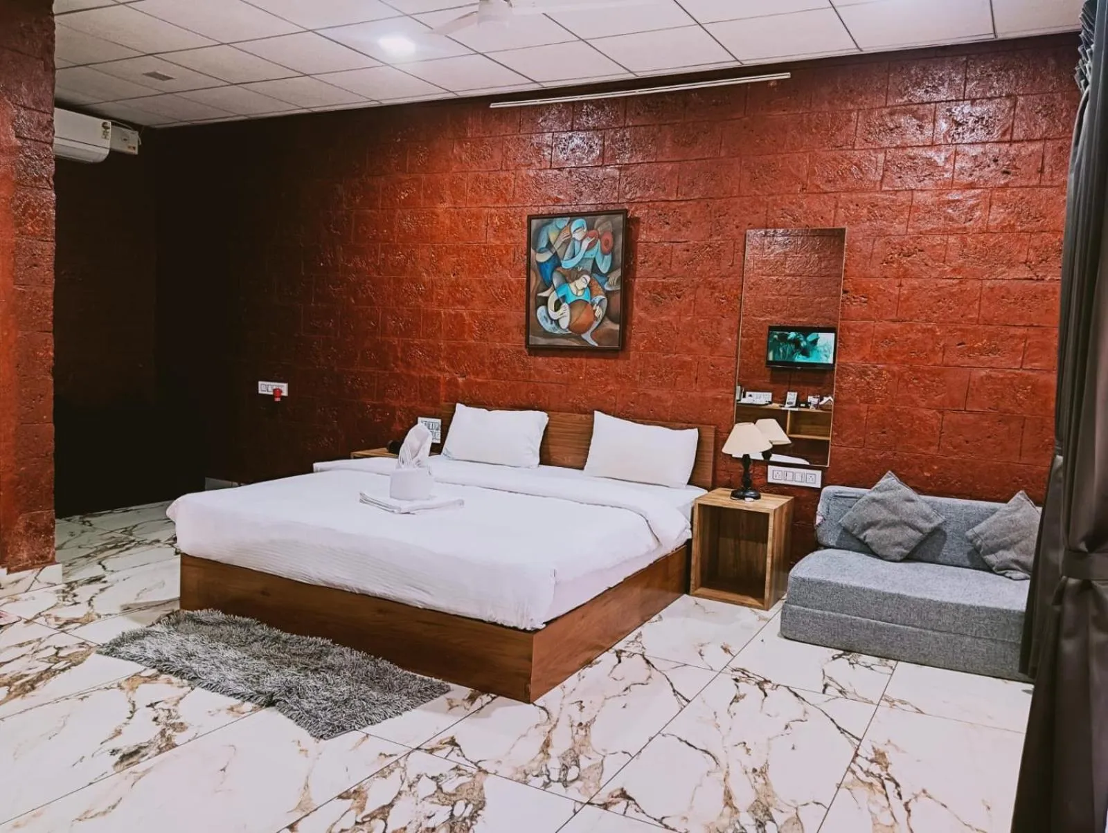 Bedroom, Bed in West Coast Gokarna