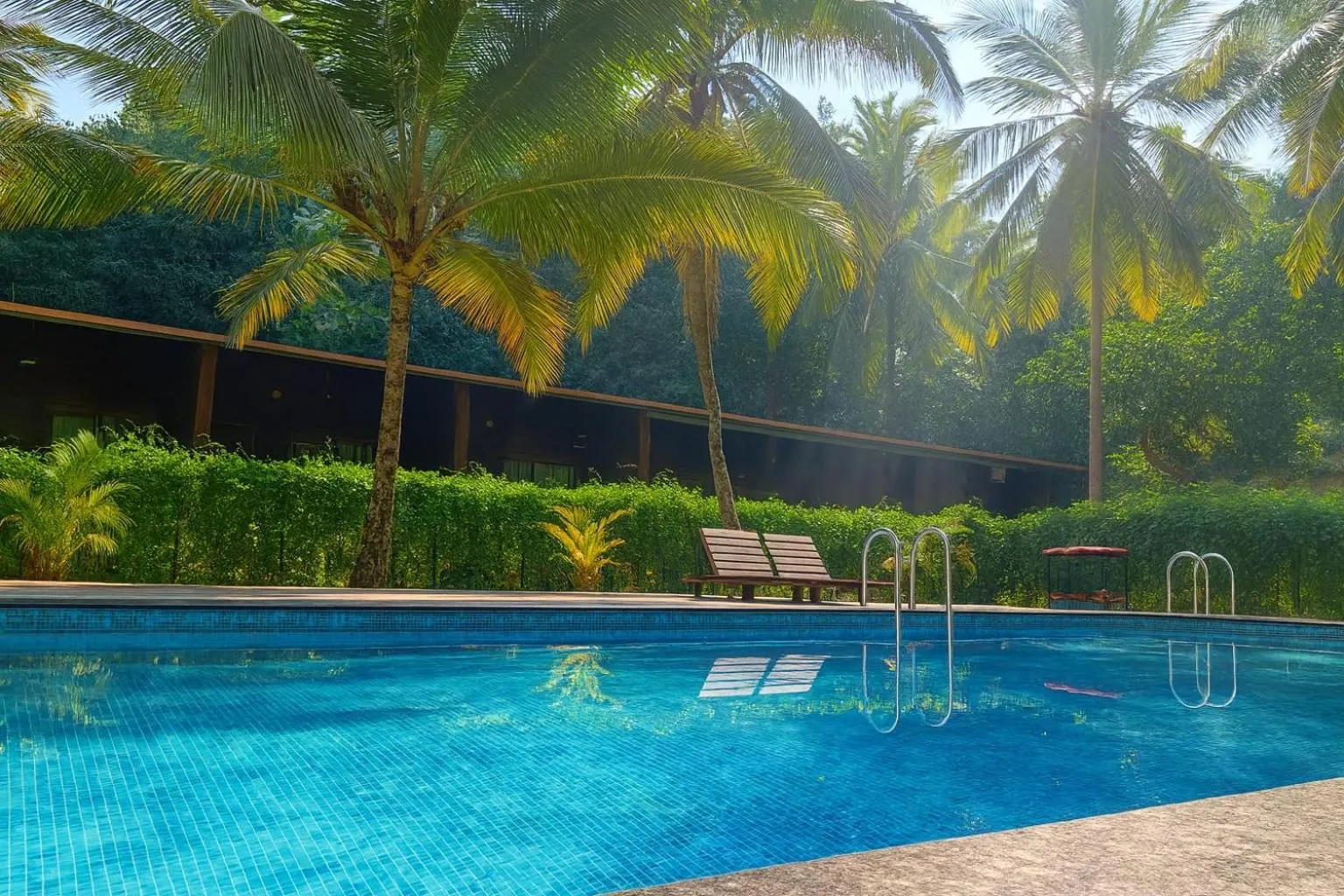 Pool view in West Coast Gokarna
