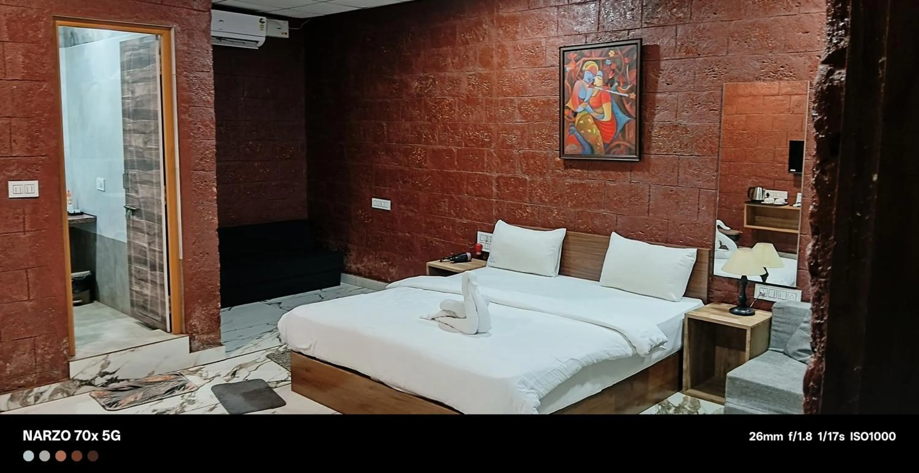 Bed in West Coast Gokarna