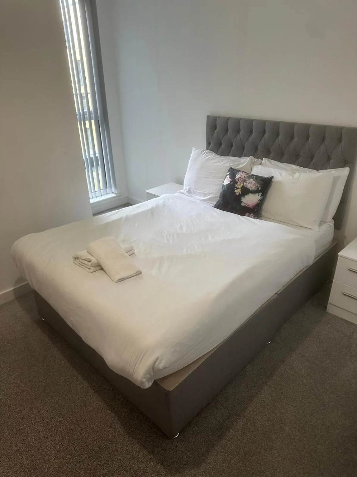 Bedroom, Bed in Adelphi Wharf Apartments by Beehosting