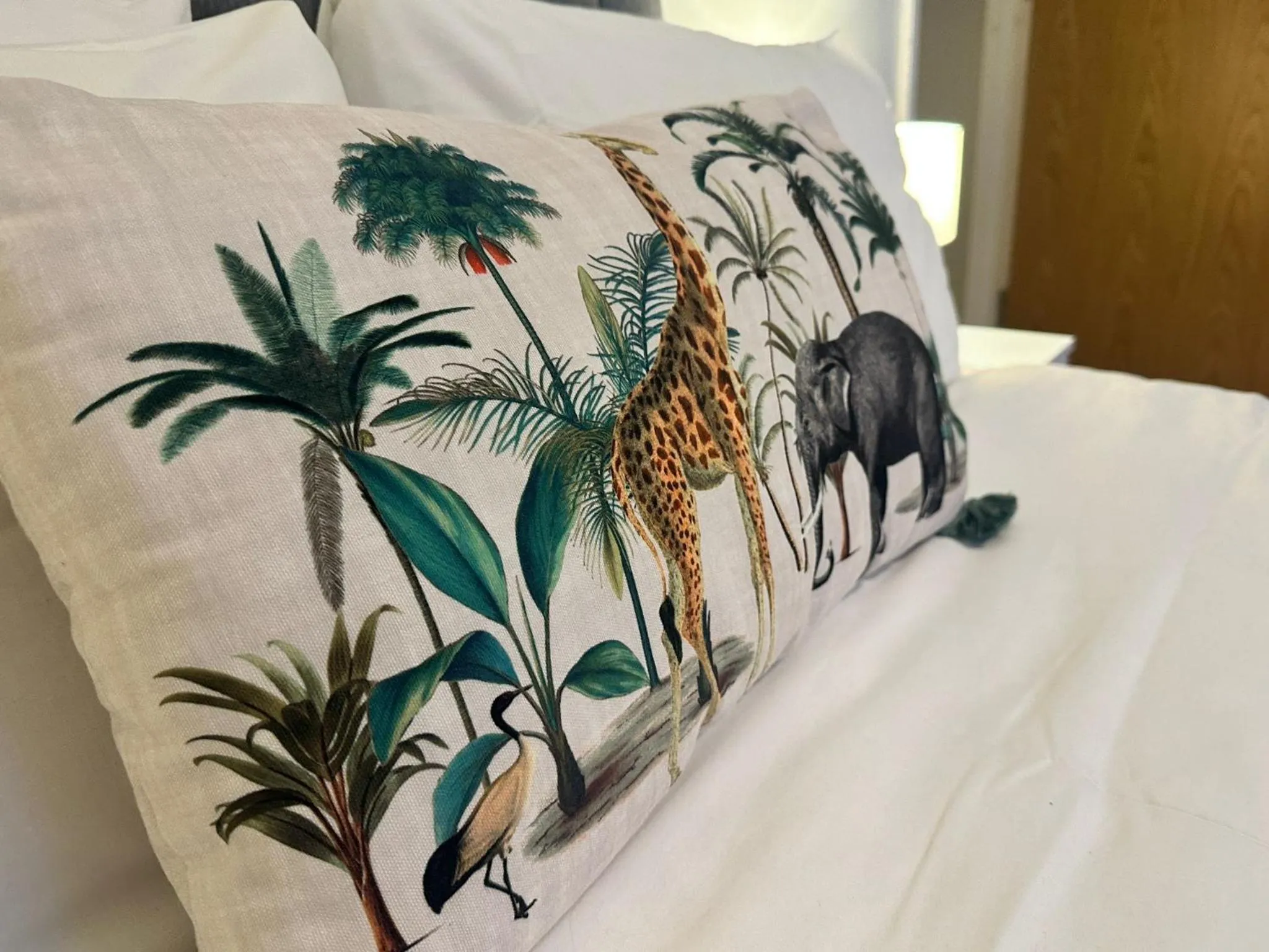 Decorative detail, Bed in Adelphi Wharf Apartments by Beehosting