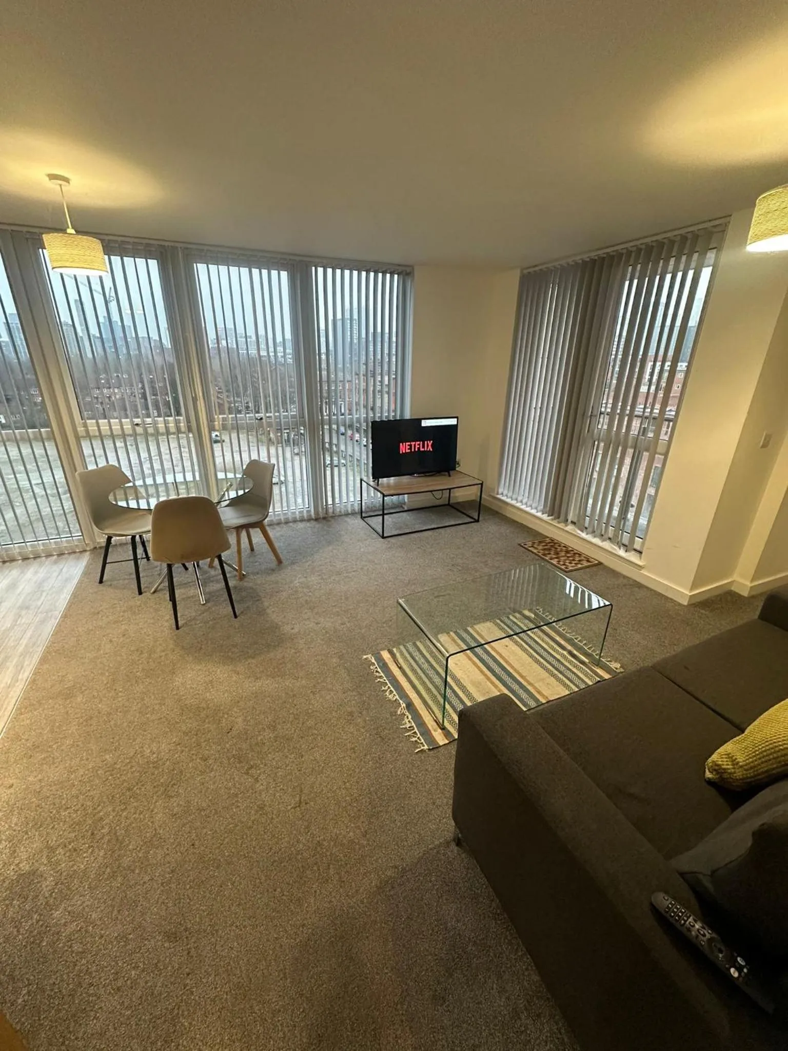 Living room in Adelphi Wharf Apartments by Beehosting