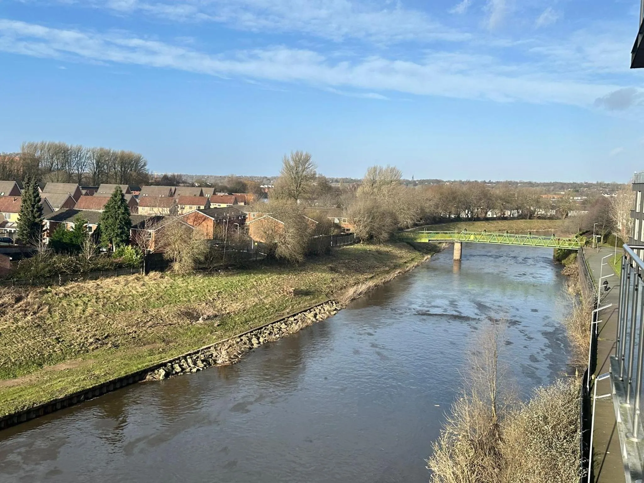 River view in Adelphi Wharf Apartments by Beehosting