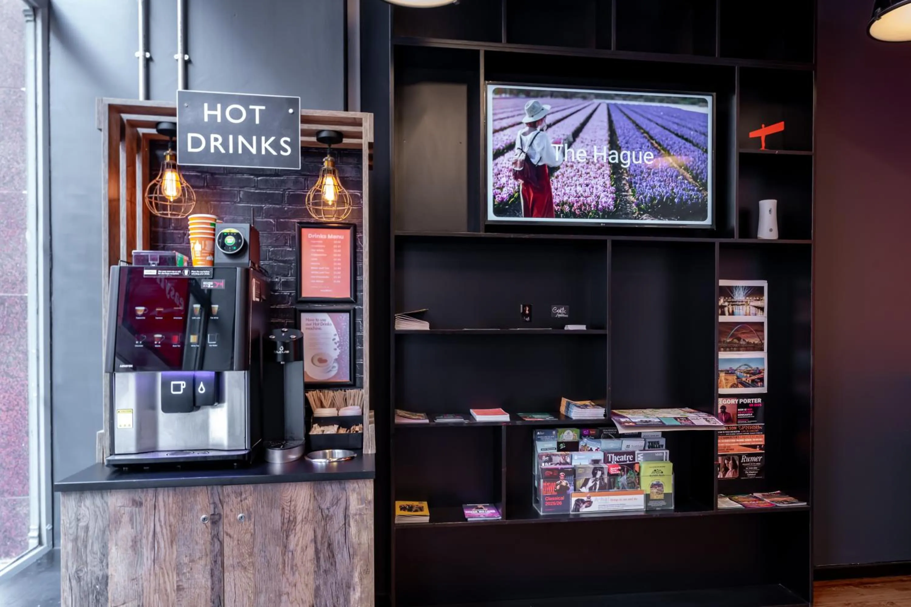 vending machine in easyHotel Newcastle