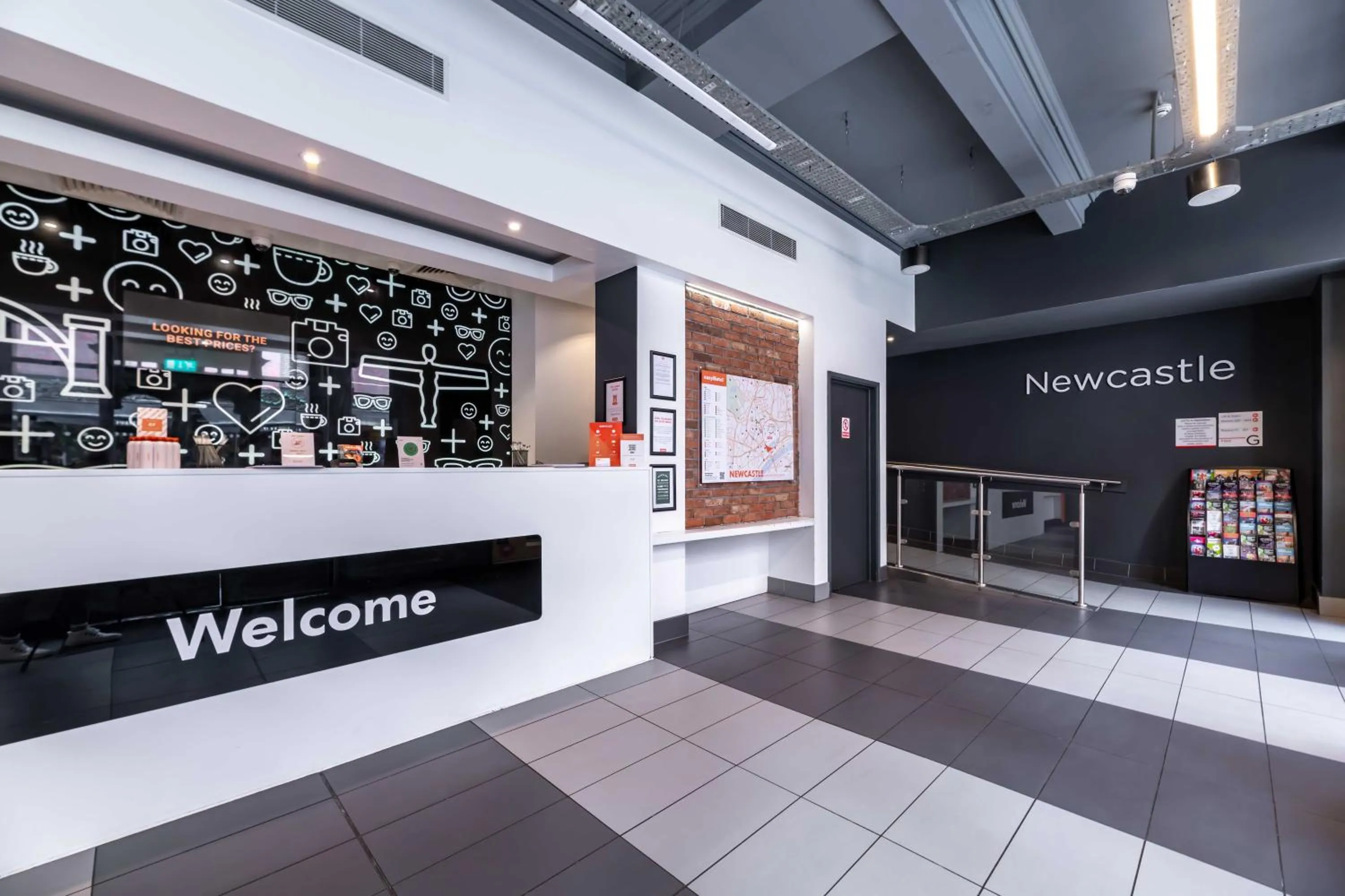 Lobby or reception in easyHotel Newcastle