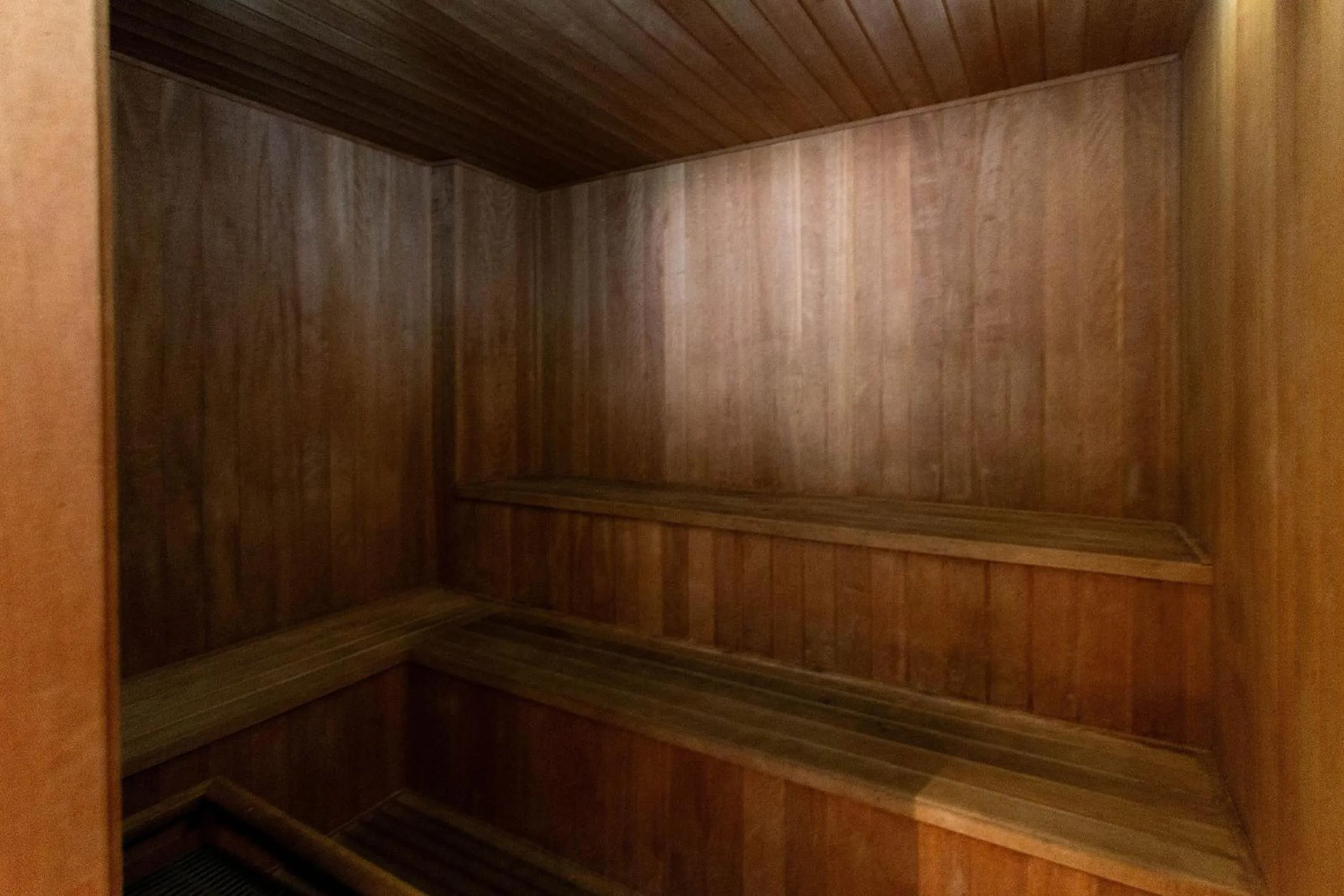 Sauna in Condomínio Setin Downtown Genebra - Studios por temporada