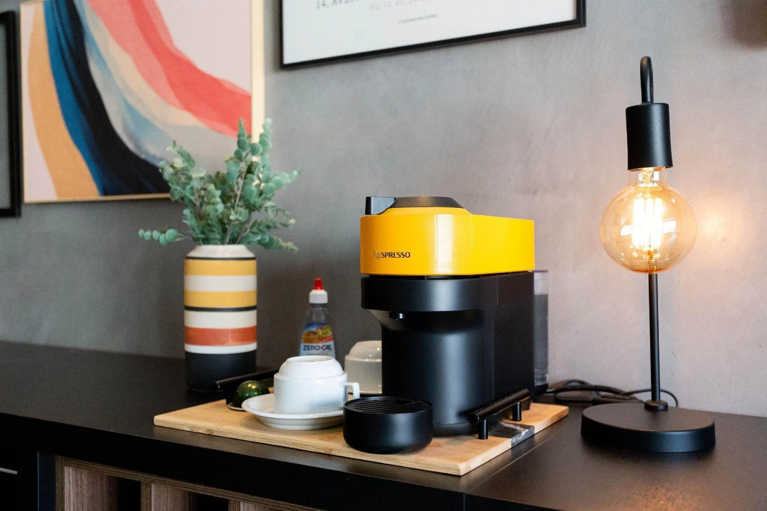 Coffee/tea facilities in Condomínio Setin Downtown Genebra - Studios por temporada