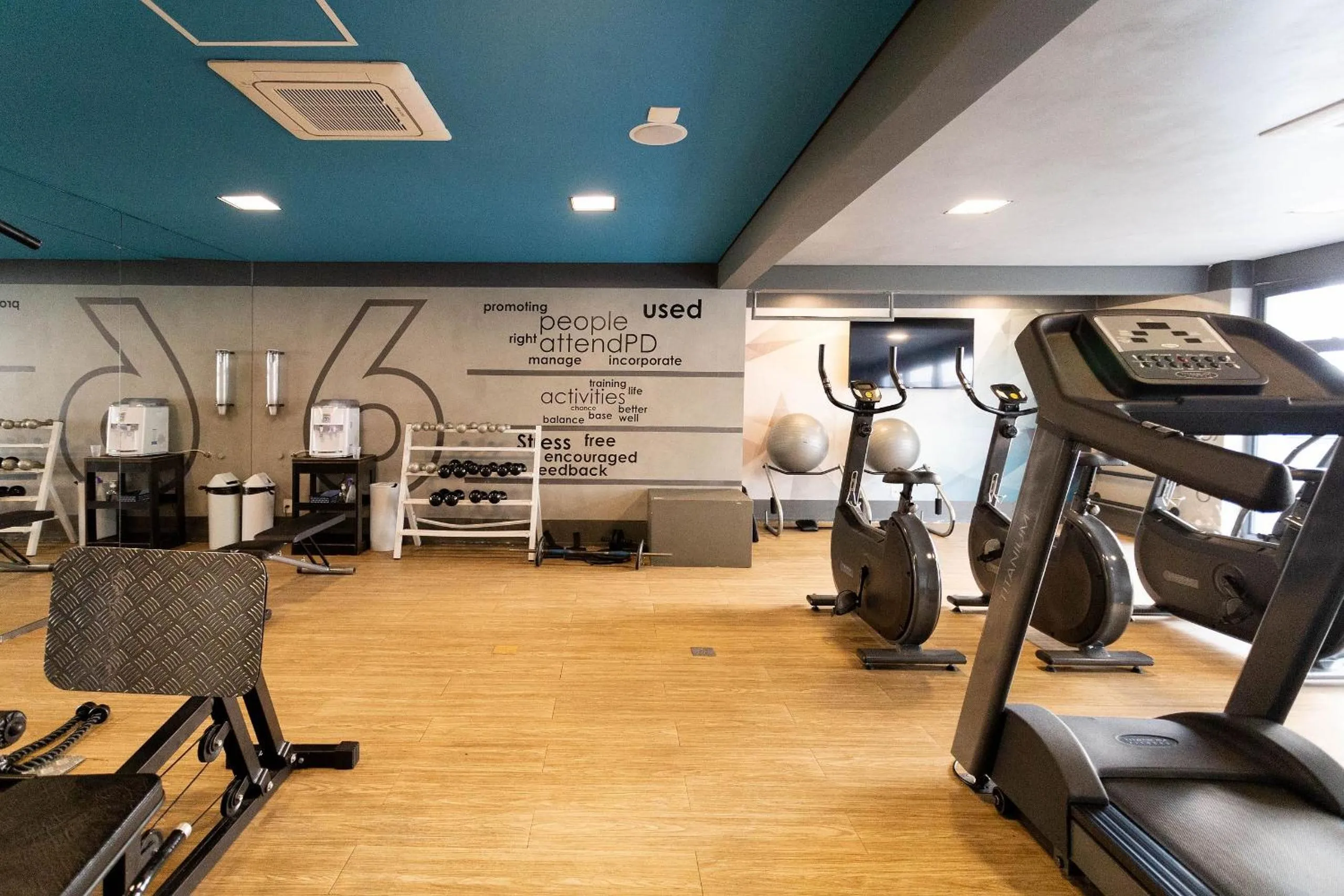 Fitness centre/facilities in Condomínio Setin Downtown Genebra - Studios por temporada