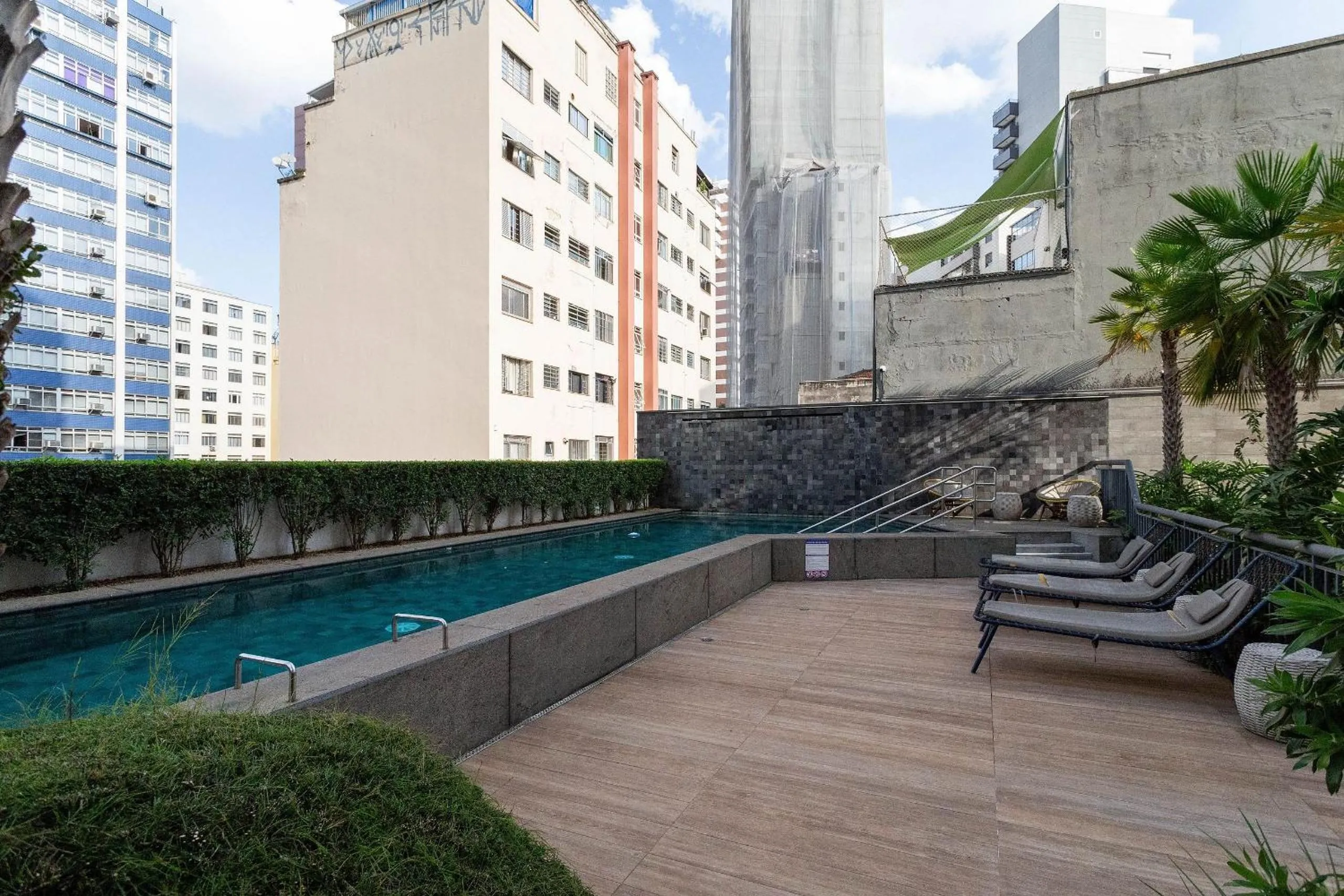 Day in Condomínio Setin Downtown Genebra - Studios por temporada