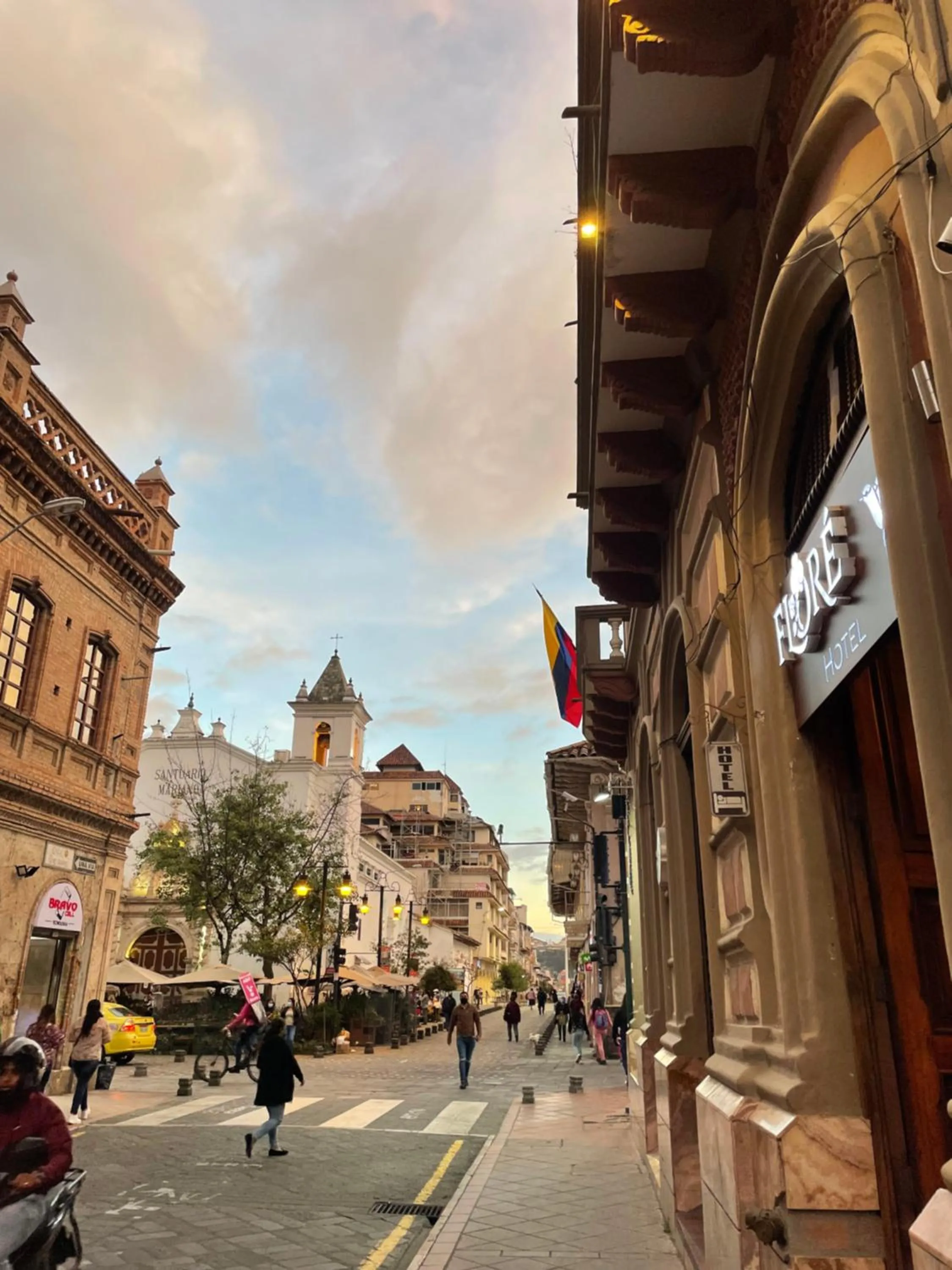 City view in Floré Hotel Boutique Cuenca