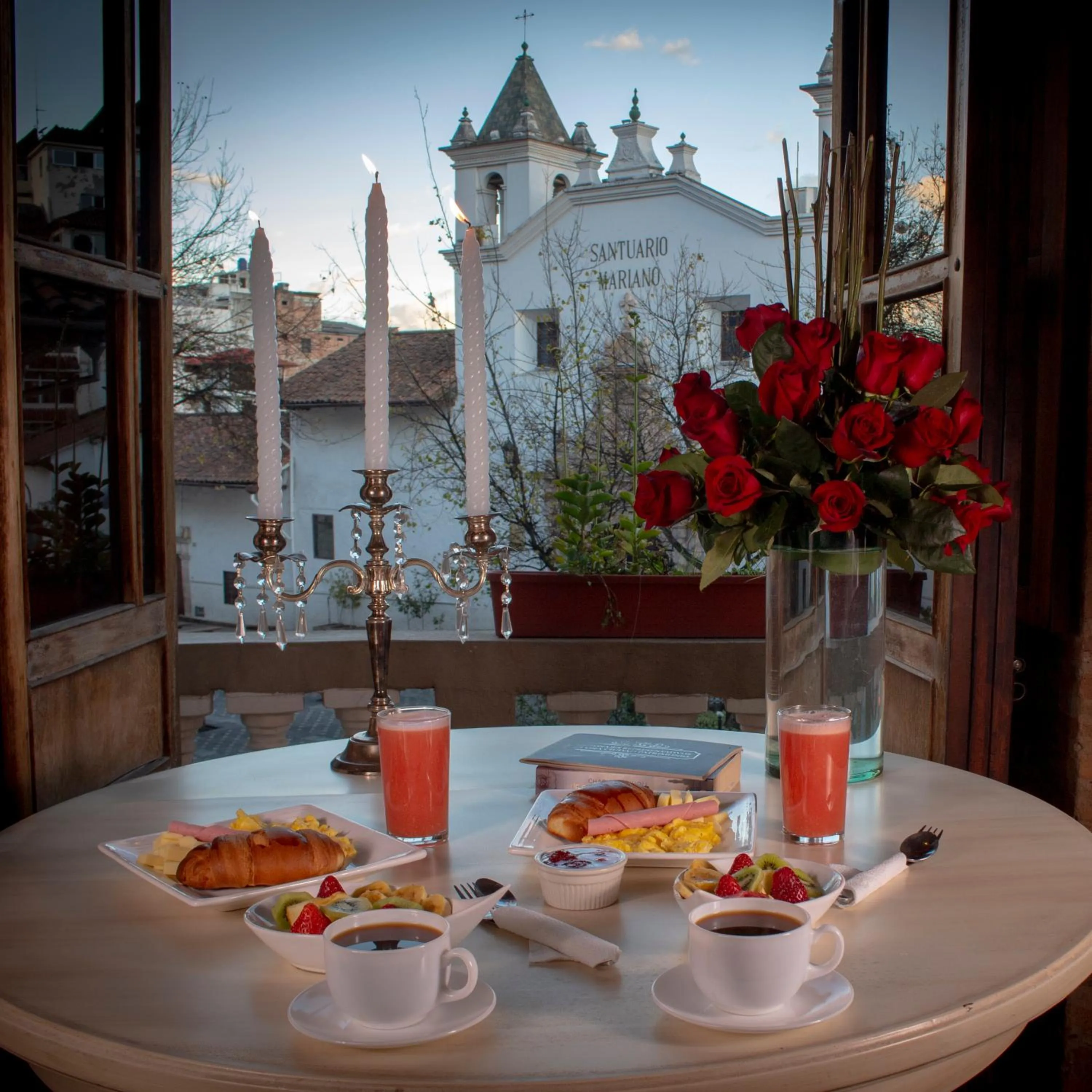 Breakfast in Floré Hotel Boutique Cuenca