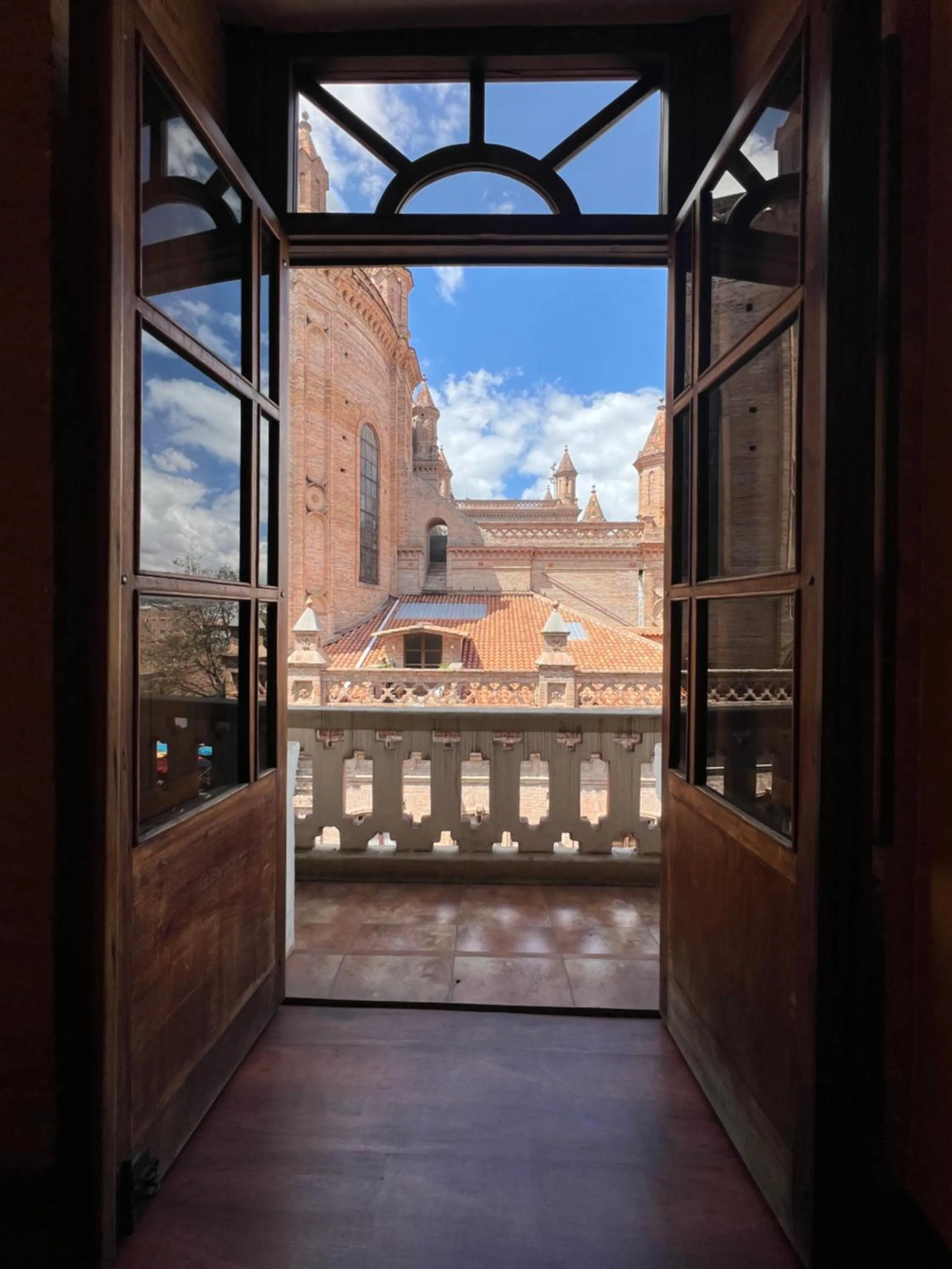 Balcony/Terrace in Floré Hotel Boutique Cuenca