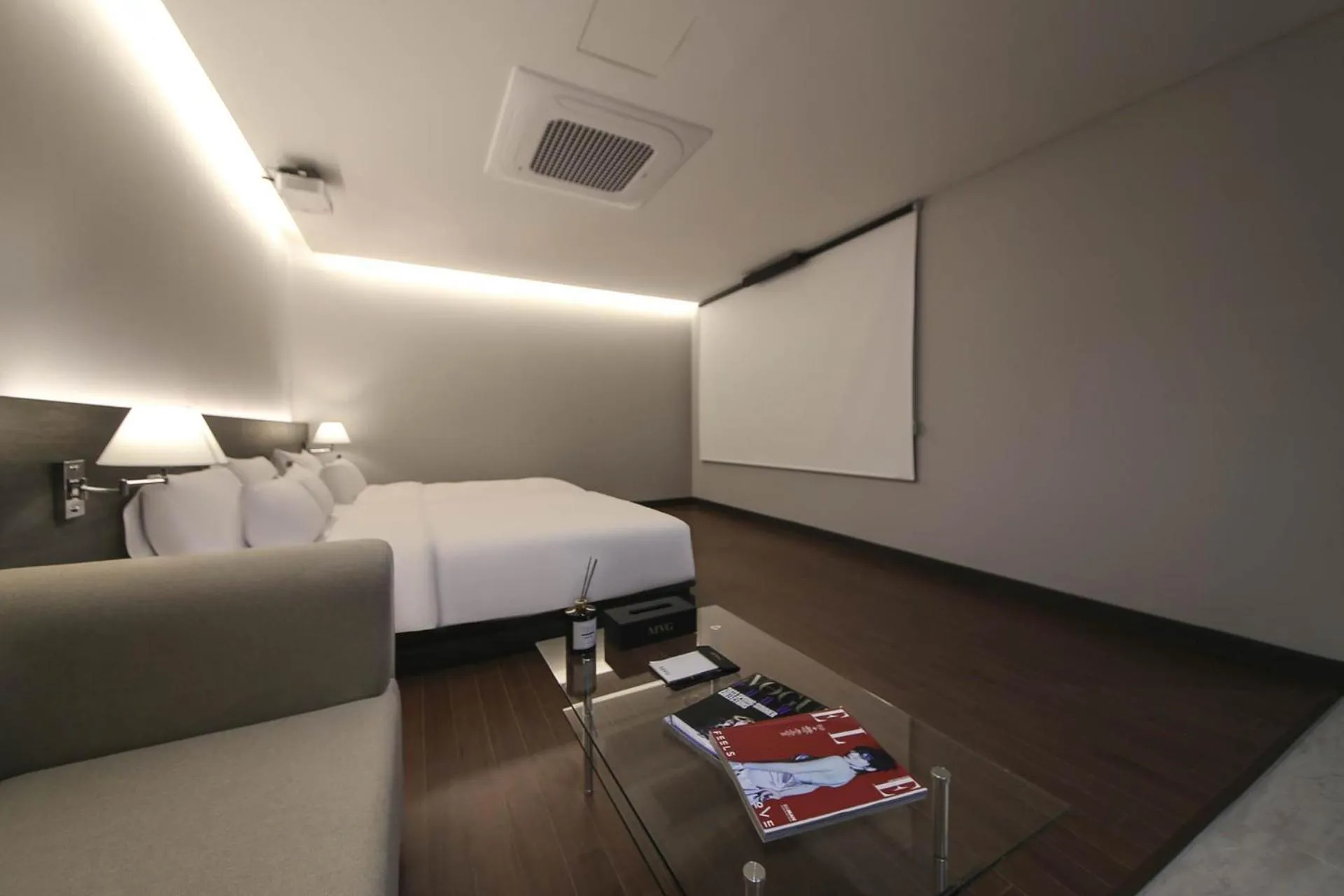 Bed in H Avenue Hotel Sangmu Branch