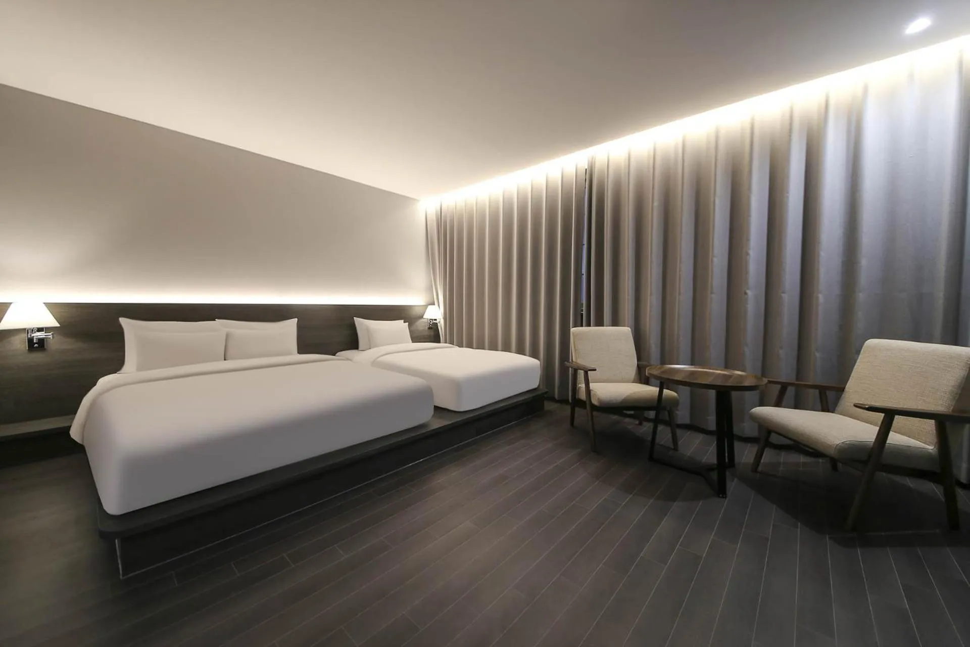 Bed in H Avenue Hotel Sangmu Branch