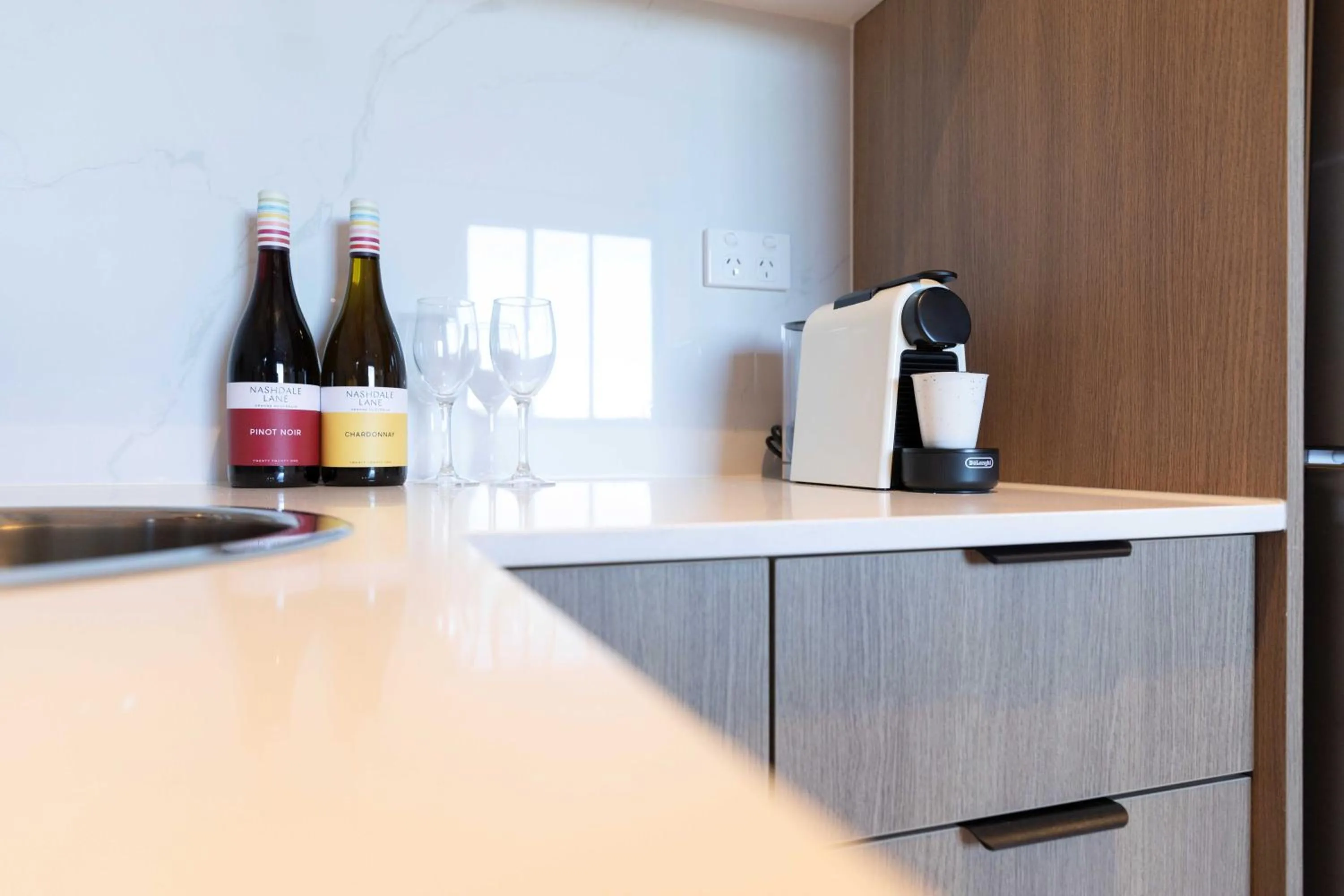 Kitchen or kitchenette in Amica Serviced Apartments