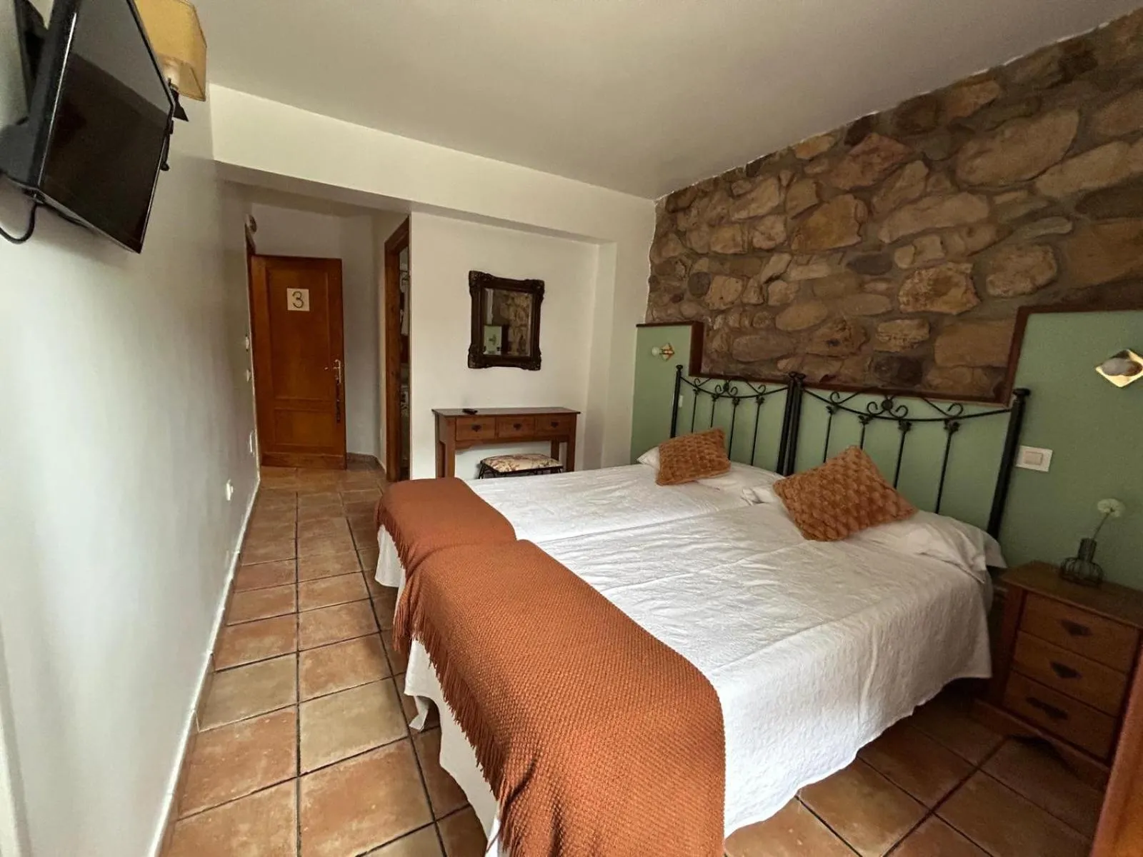 Bed in Posada la Estela de Barros