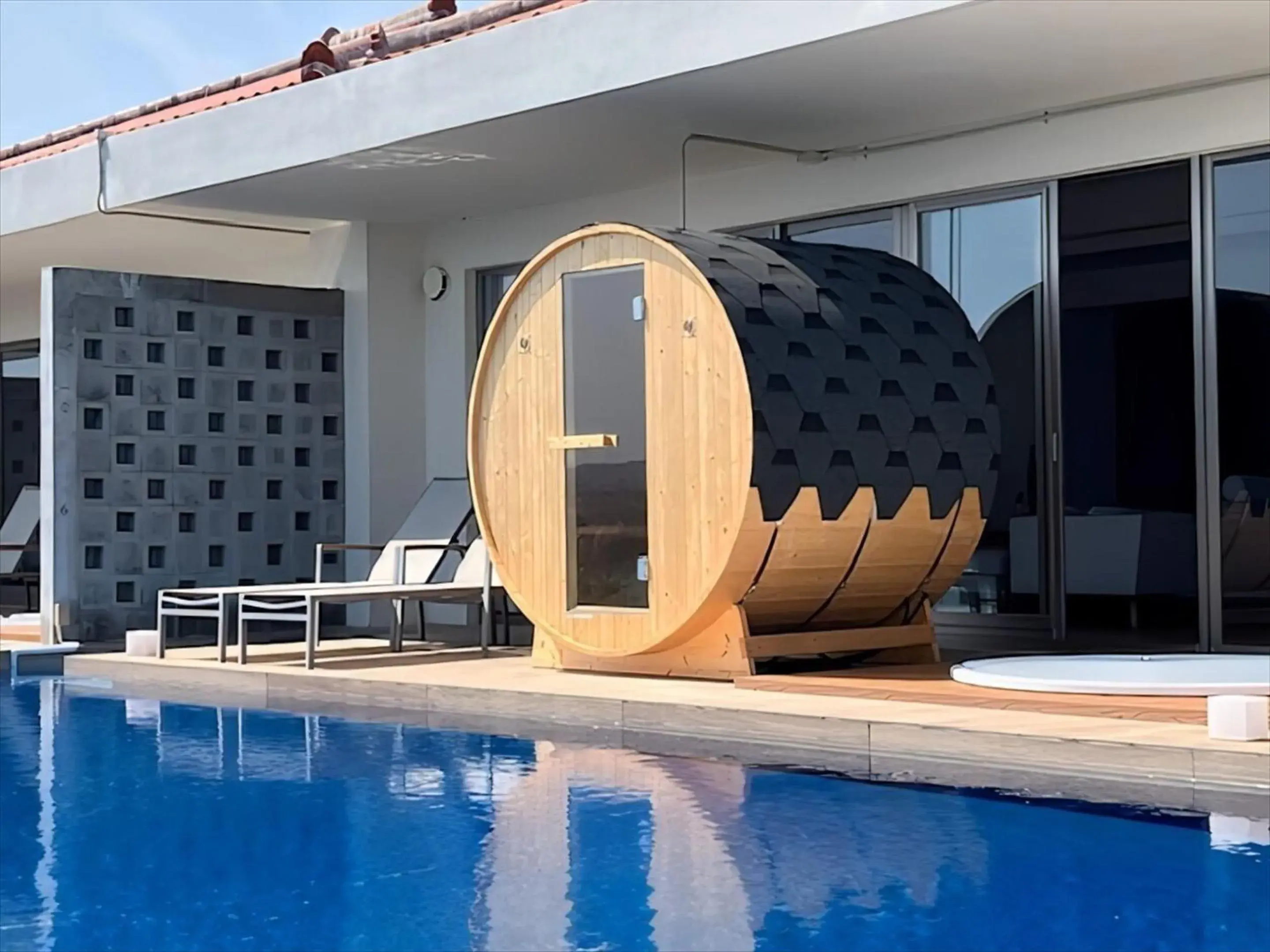 Luxury Pool Villa with Sauna in Pool Villa Kouri Island by Coldio Smart Resort Luxury Pool Villa with Sauna in Pool Villa Kouri Island by Coldio Smart Resort