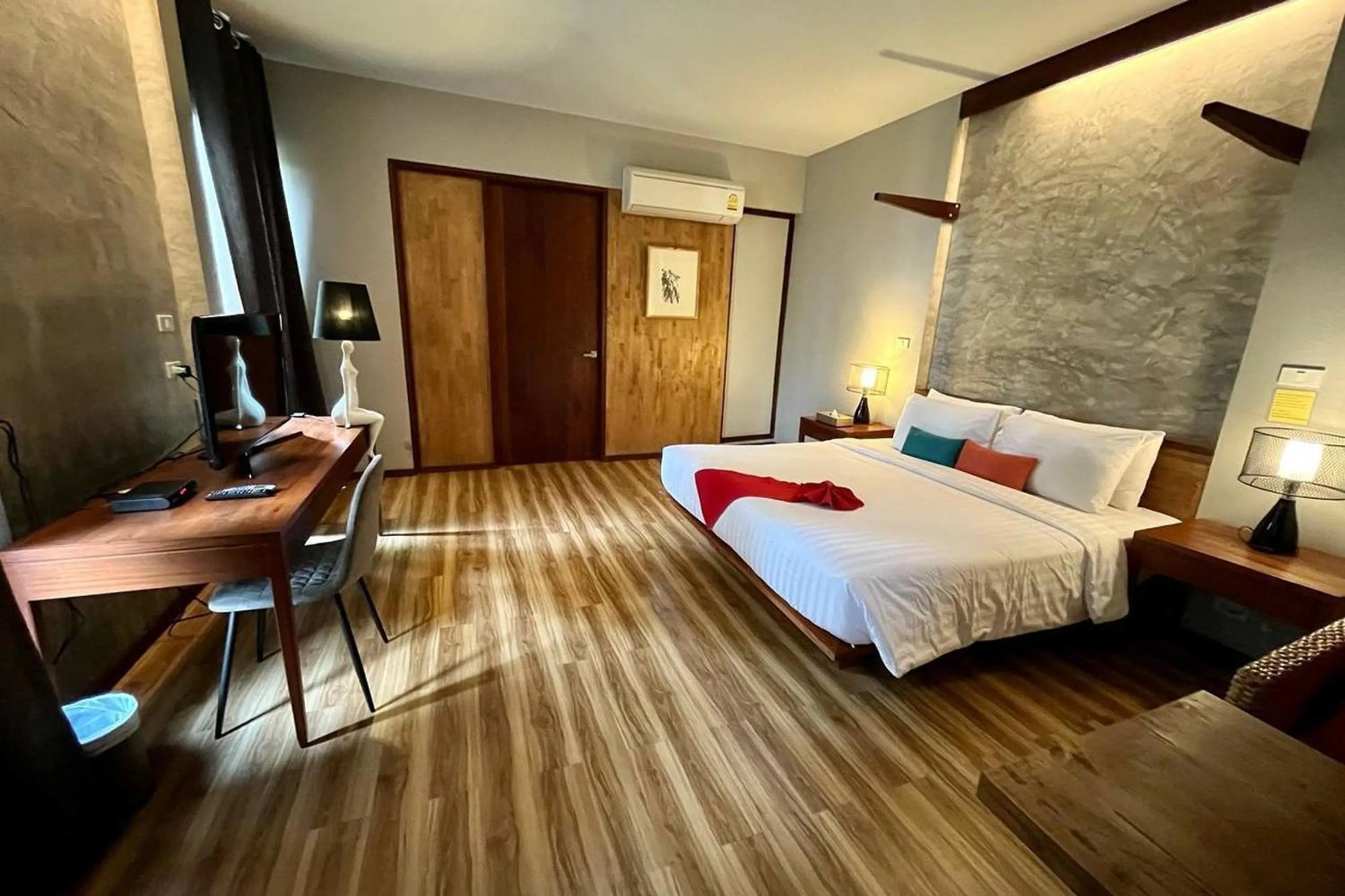 Bed in TANYA Baan Bon Doi