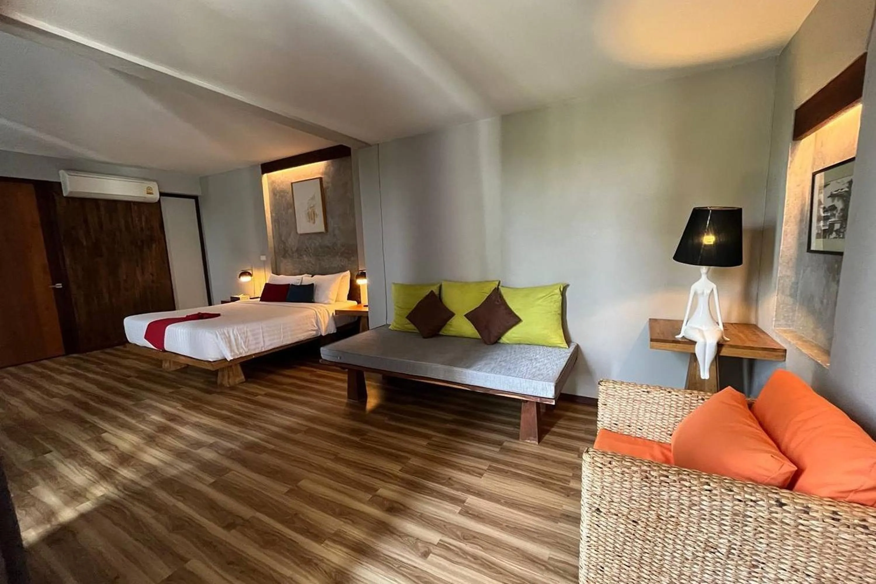 Bed in TANYA Baan Bon Doi